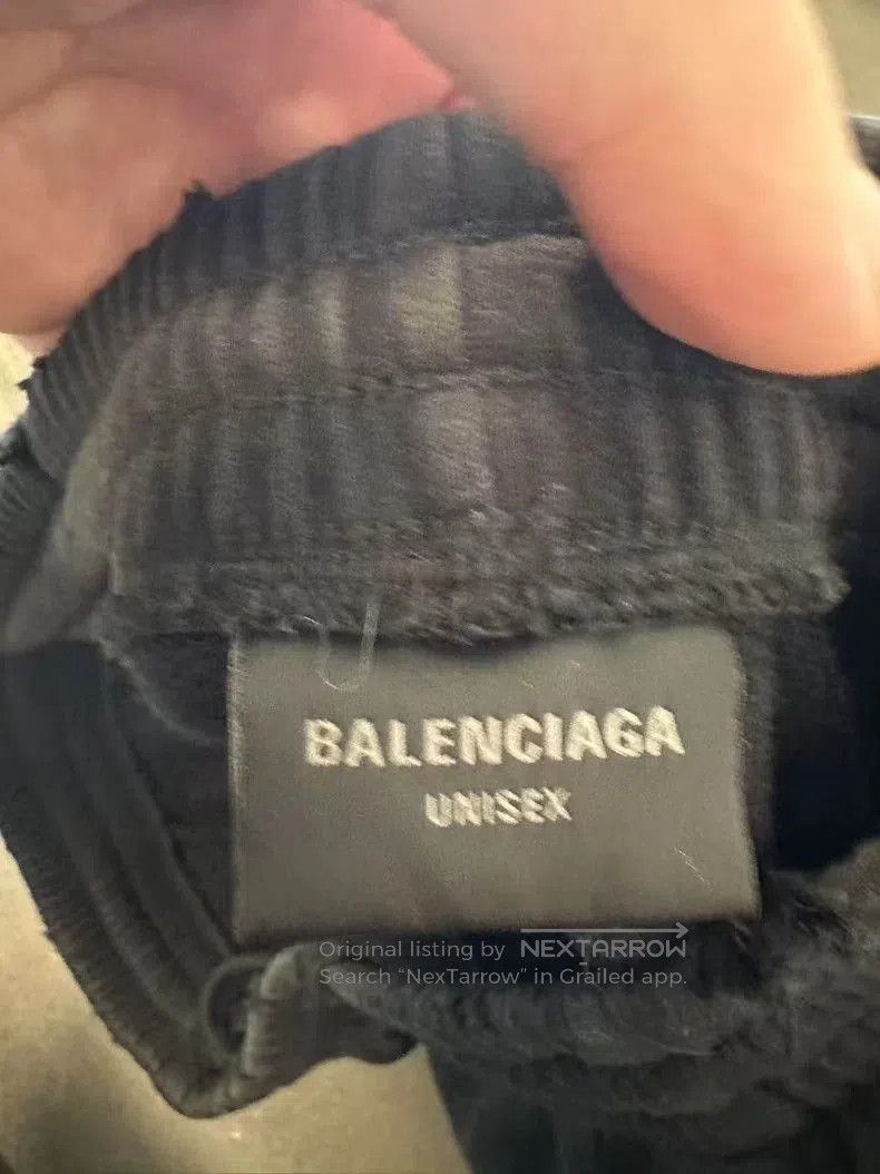 Balenciaga Balenciaga FW23 Logo Print Casual Pants. Size US 26 / EU 42 - 3 Thumbnail