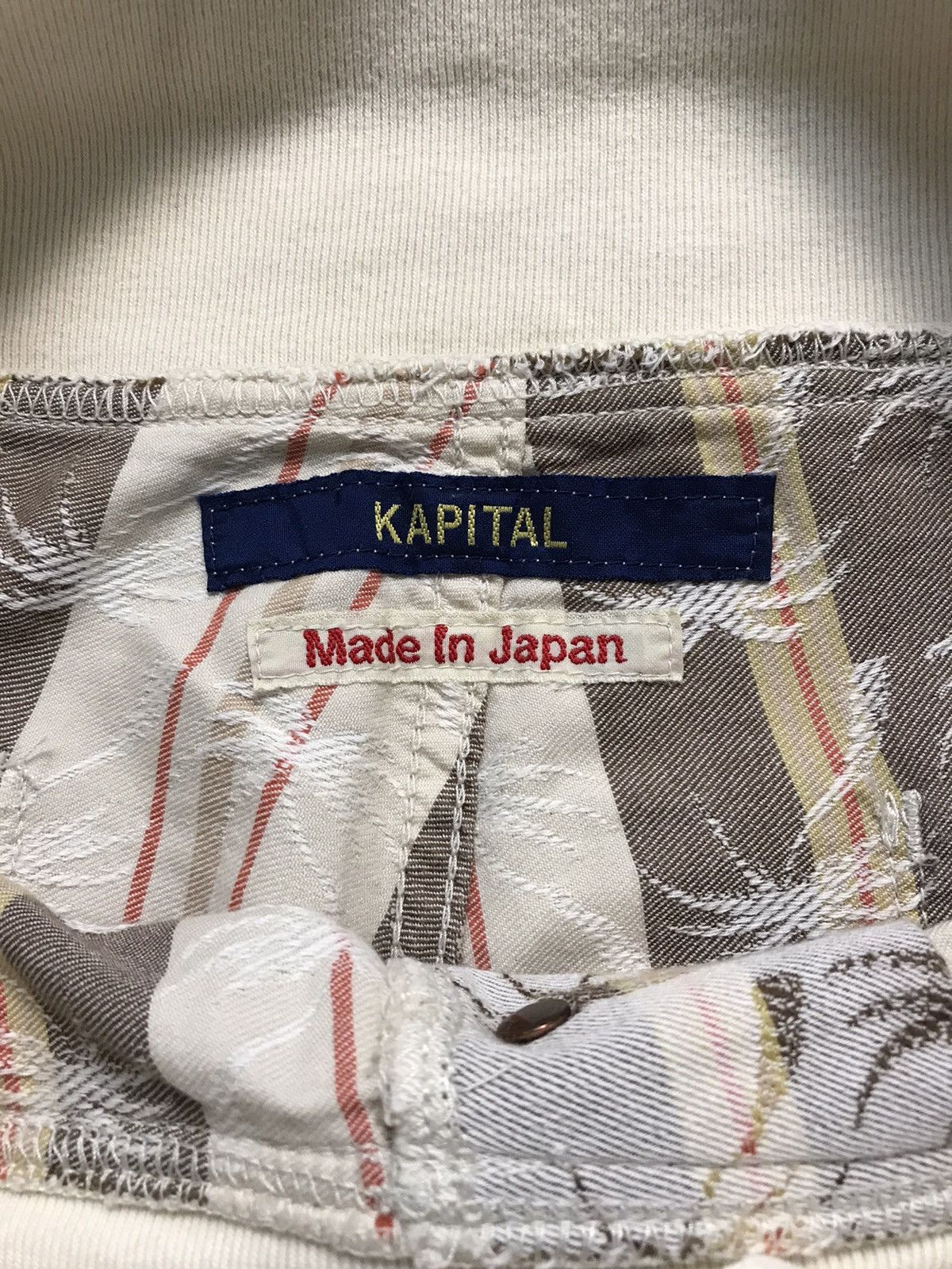 Japanese Brand × Kapital Rare Kapital Full Print Pant Size US 32 / EU 48 - 8 Thumbnail