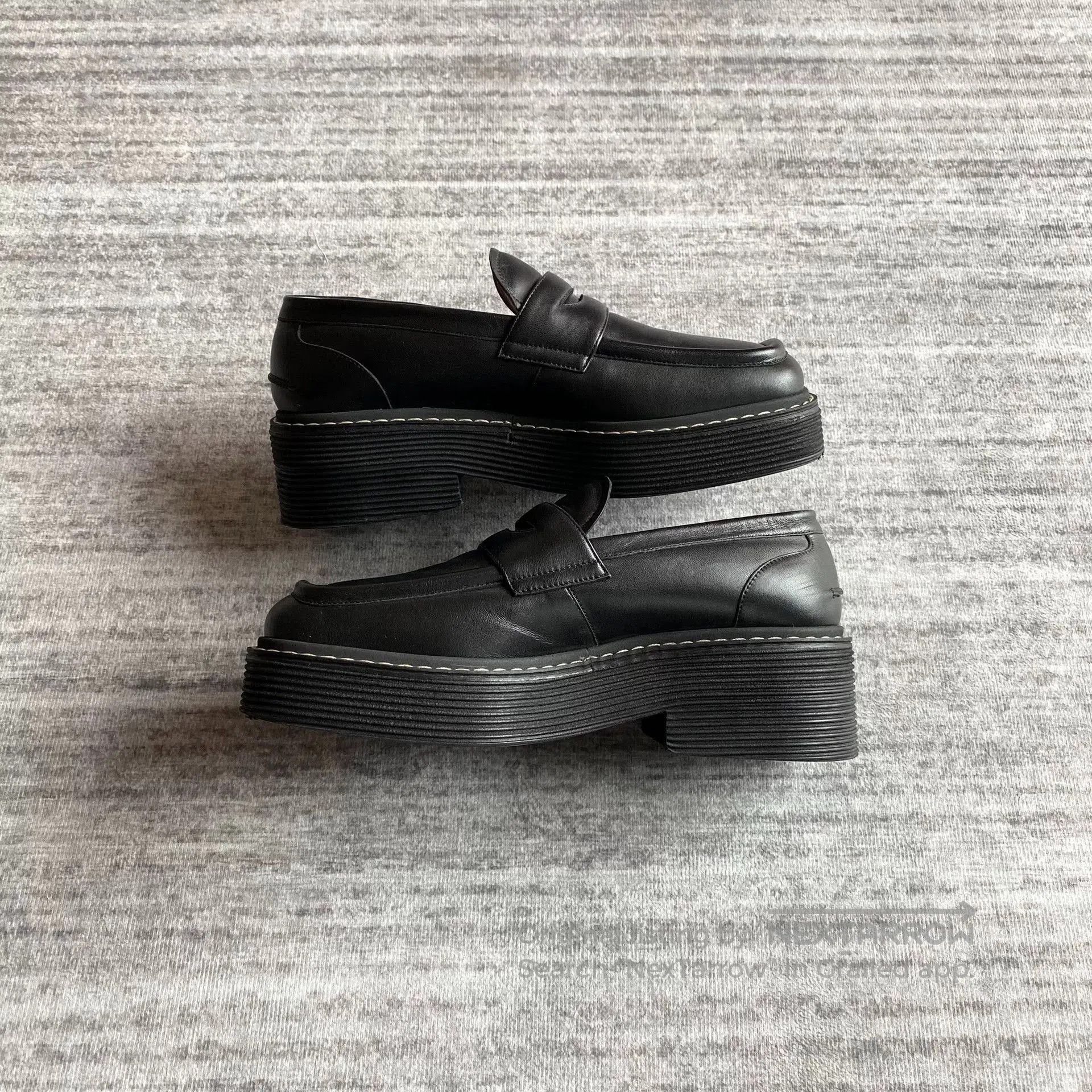 Marni Marni Thick Sole Loafer Leather Shoes. Size US 5 / EU 37 - 4 Thumbnail