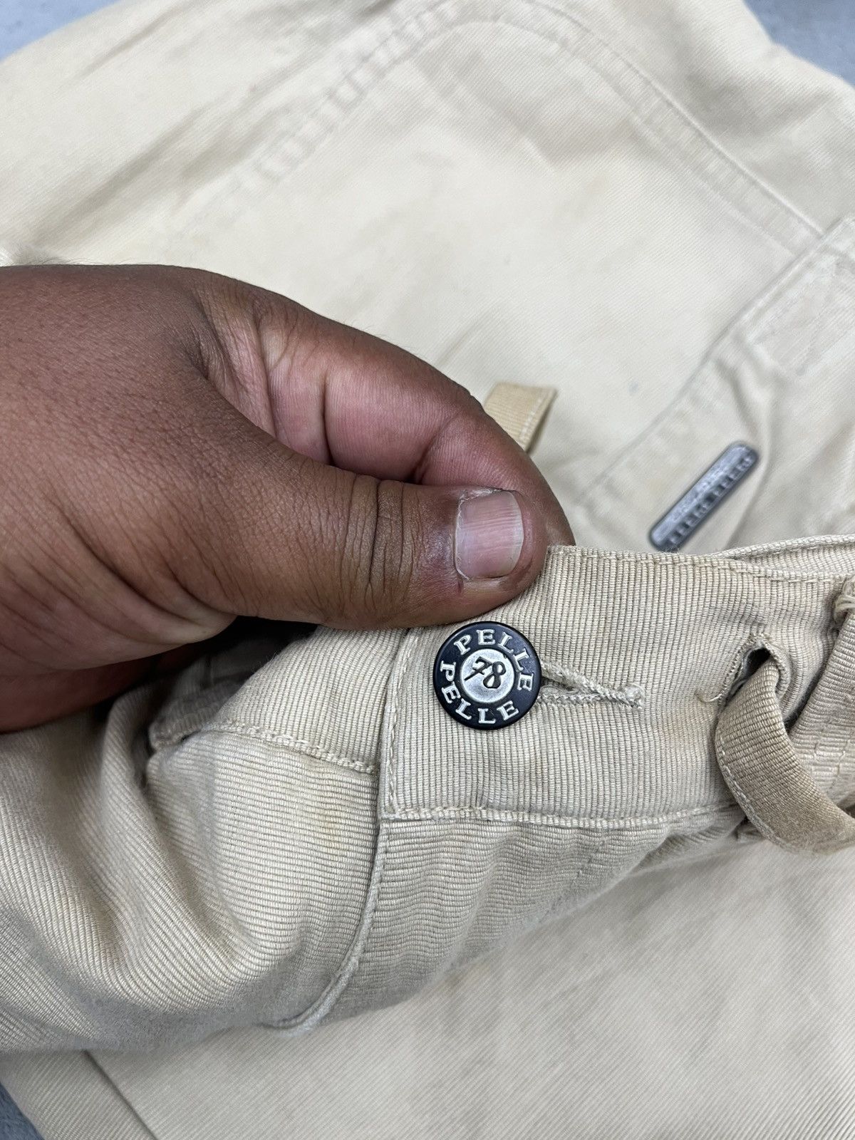 Marc Buchanan × Pelle Pelle PELLE PELLE TROUSER CARGO HI-FI DENIM Size US 32 / EU 48 - 19 Thumbnail