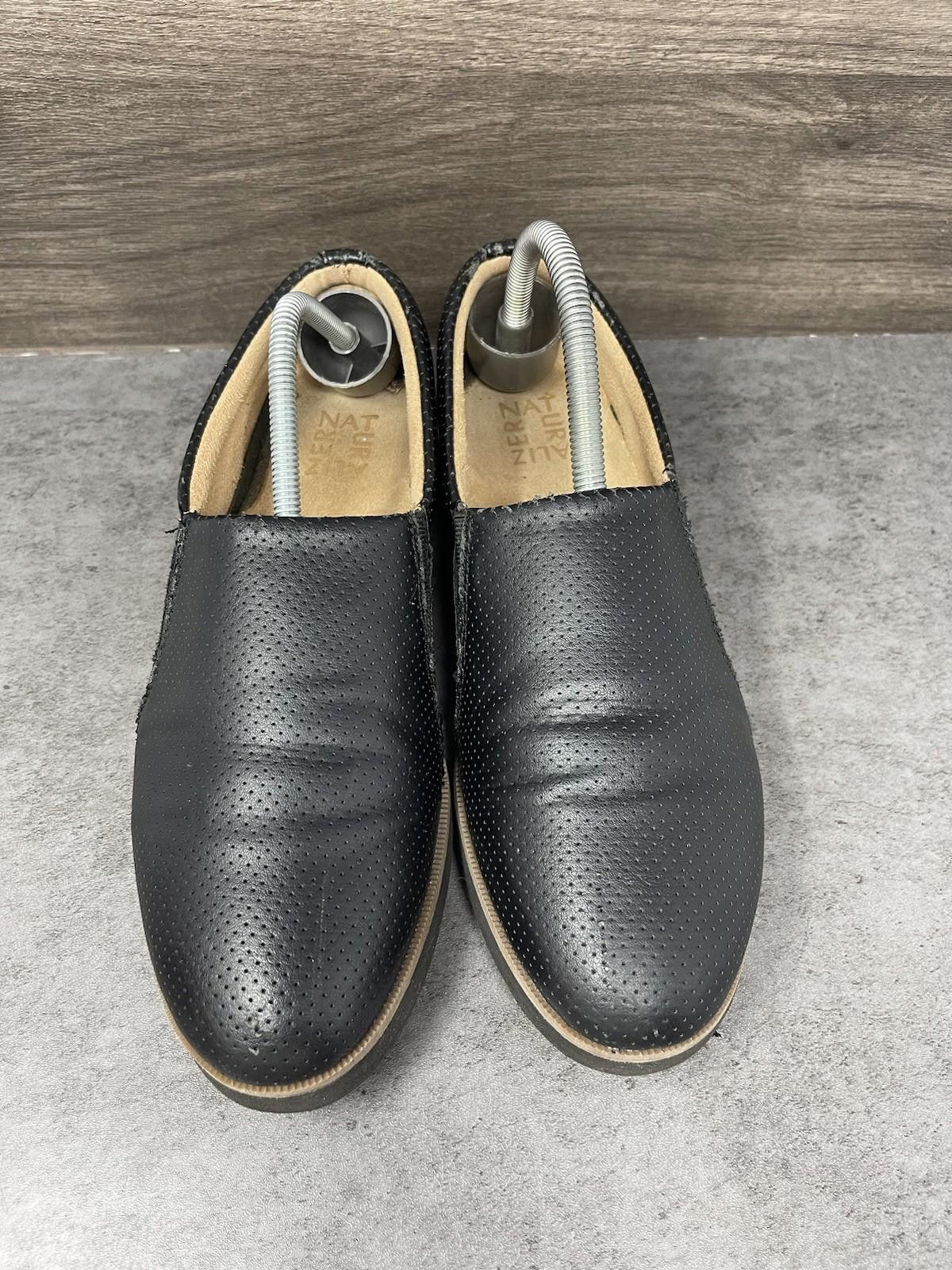 Other Naturalizer Zophie Slip On Shoes Womens Size 9 Black Leather Size US 9 / IT 39 - 3 Thumbnail
