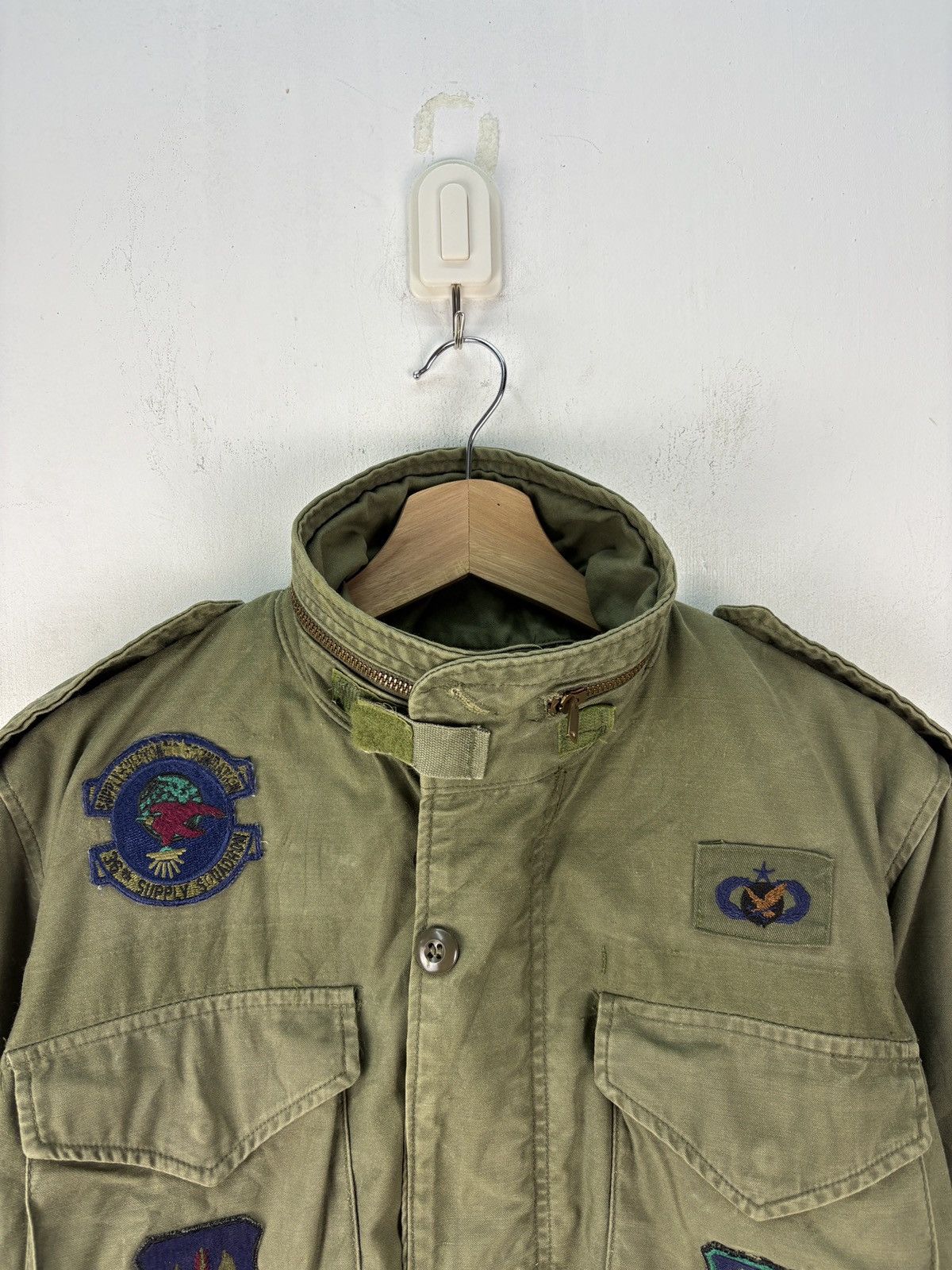 Vintage Vintage 70s 80s OG US Air Force Field Jacket HBT Size US S / EU 44-46 / 1 - 6 Thumbnail