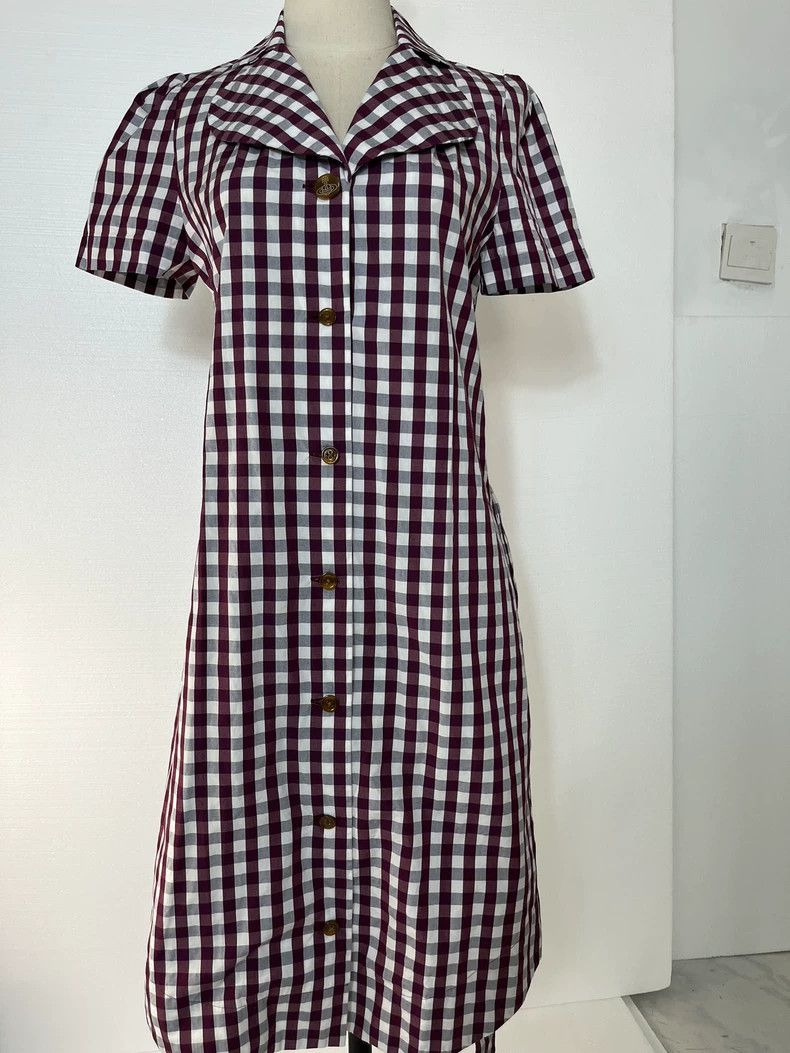Vivienne Westwood Vivienne Westwood A burgundy dress Size M / US 6-8 / IT 42-44 - 5 Thumbnail