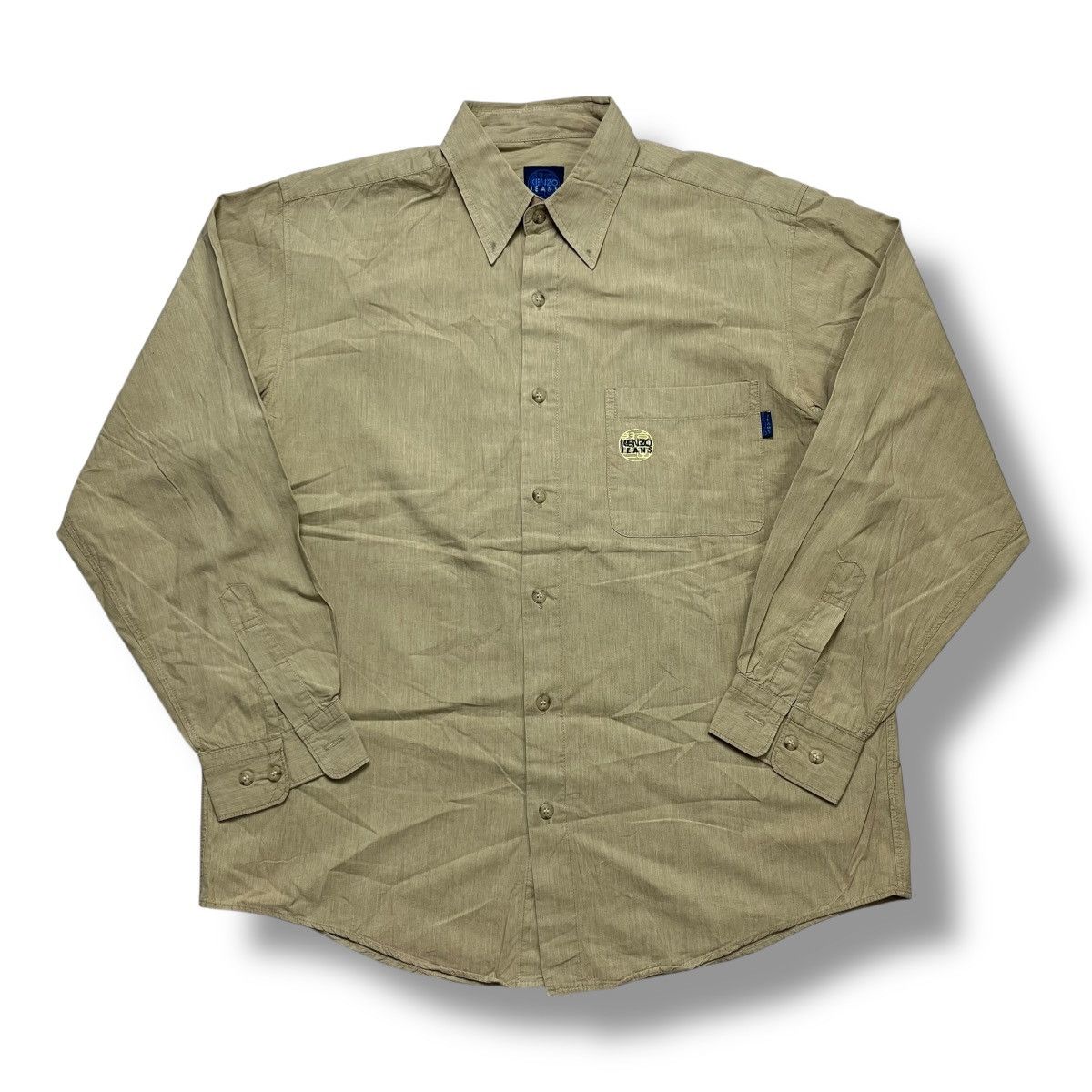 Kenzo Vintate Kenzo Jeans button ups shirt Size US M / EU 48-50 / 2 - 1 Thumbnail