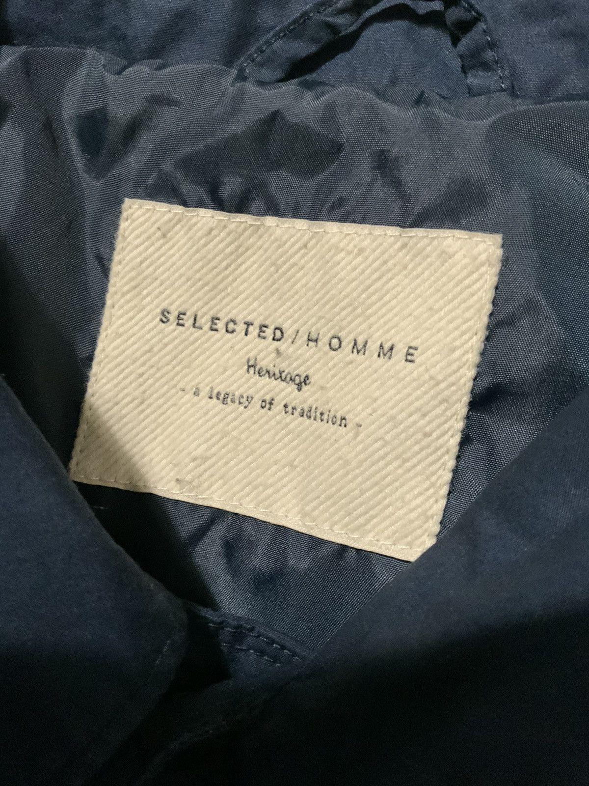 Selected Homme Selected Homme Heritage Coach Windbreaker Jacket Size US S / EU 44-46 / 1 - 6 Thumbnail