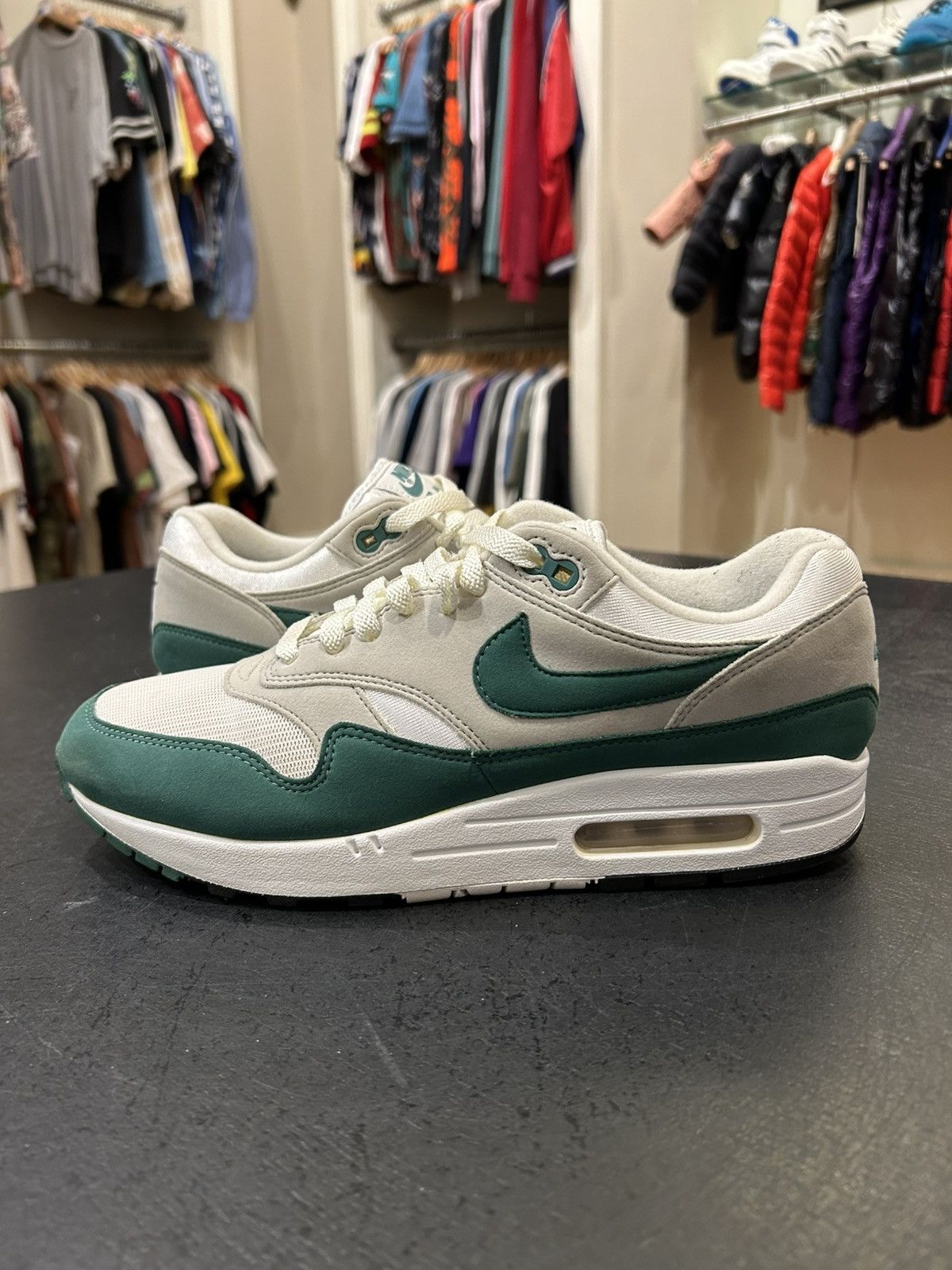 Nike Nike Air Max 1 ‘Evergreen Aura’ Size US 9 / EU 42 - 1 Thumbnail