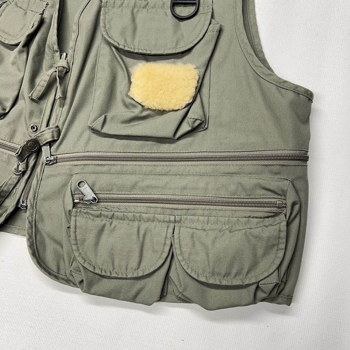 Columbia × Vintage VTG Columbia Fishing Vest Green PFG Pocket Outdoor Hunting Size US XL / EU 56 / 4 - 2 Thumbnail