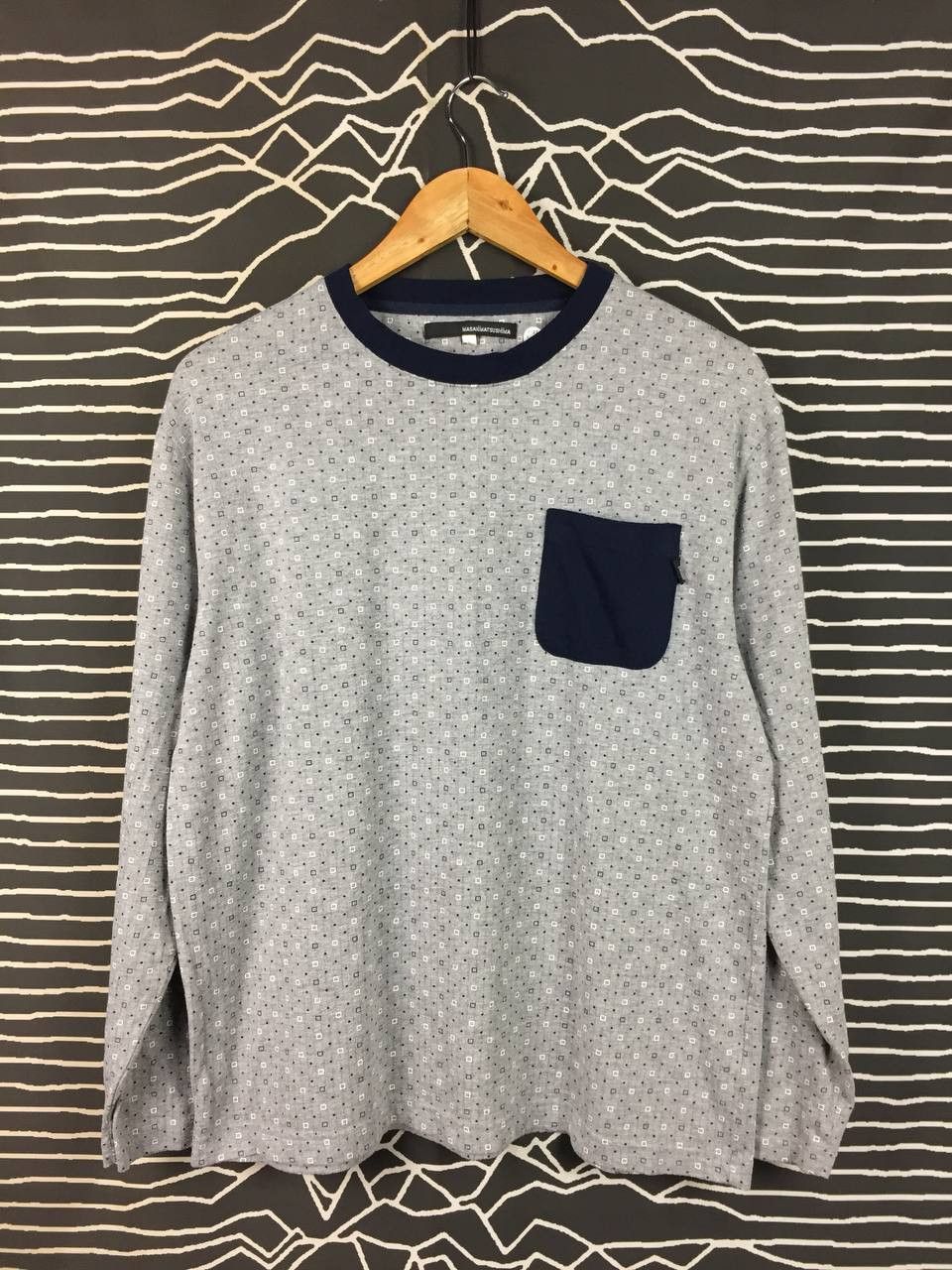Masaki Matsushima Masaki Matsushima Japanese Designer Patterned Pocket Tee Size US L / EU 52-54 / 3 - 1 Thumbnail