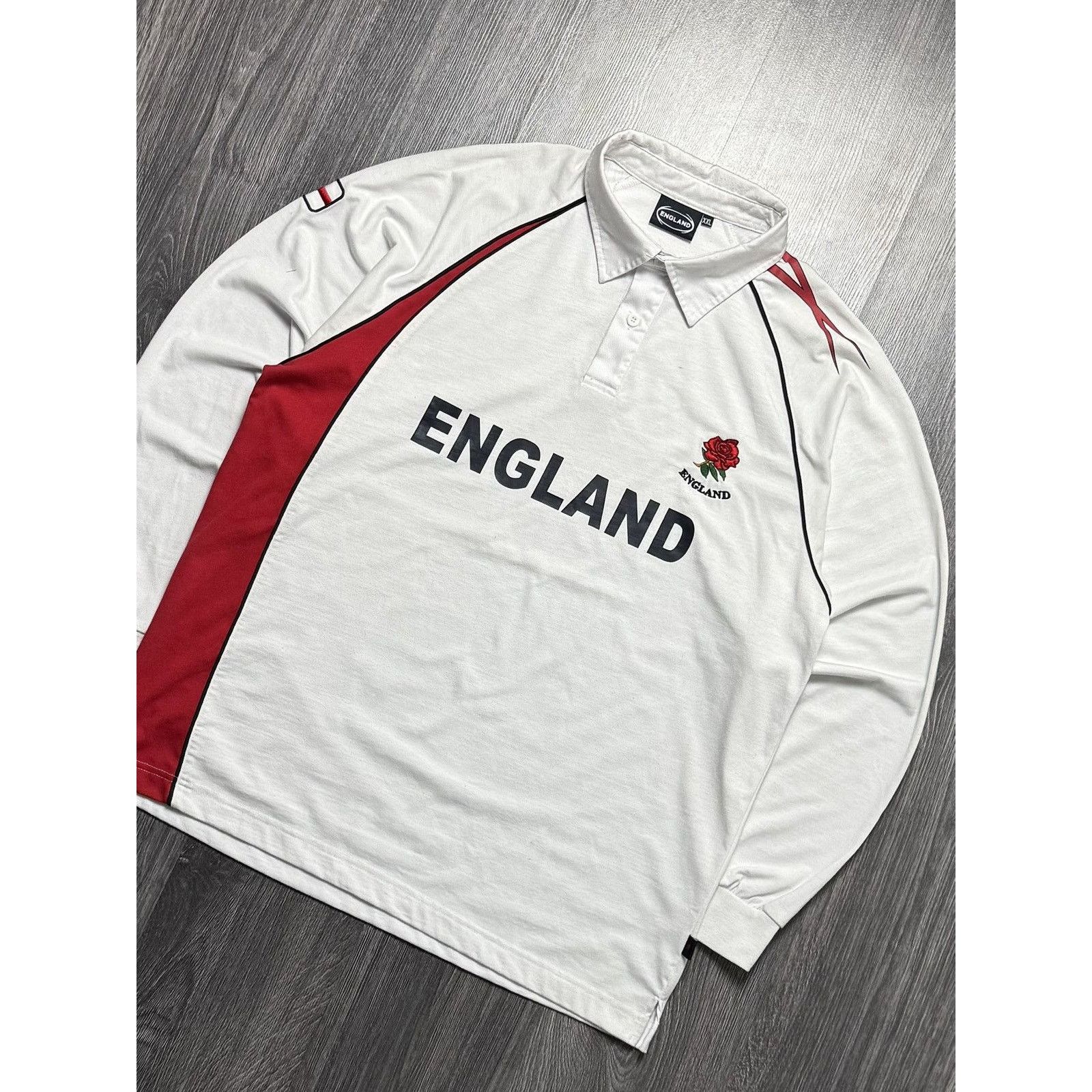 Vintage Vintage Rugby England Jersey Retro Size US XL / EU 56 / 4 - 2 Thumbnail