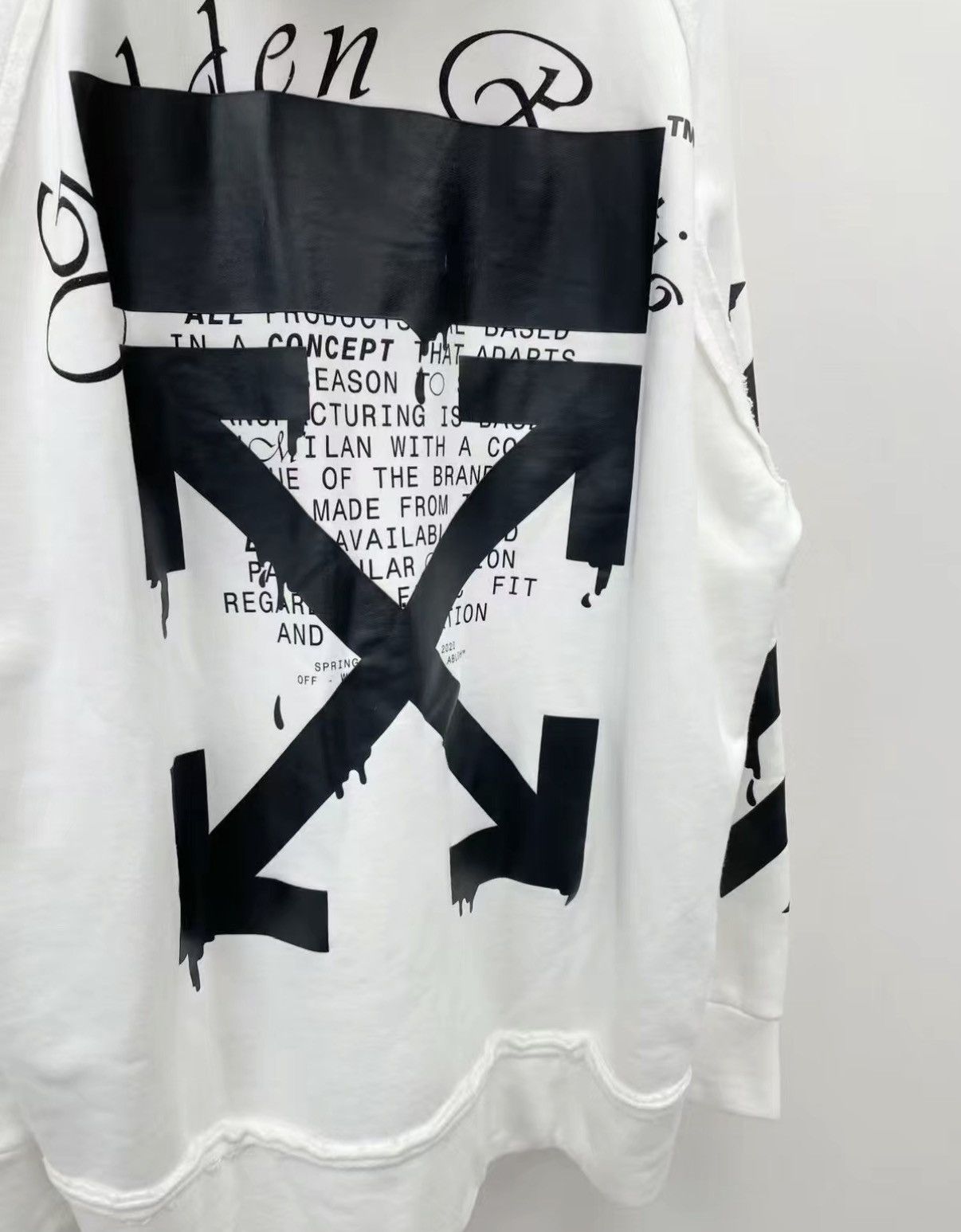 Off-White OFF-WHITE 100% Cotton Oversized Hoodie J30 Size US XL / EU 56 / 4 - 3 Thumbnail