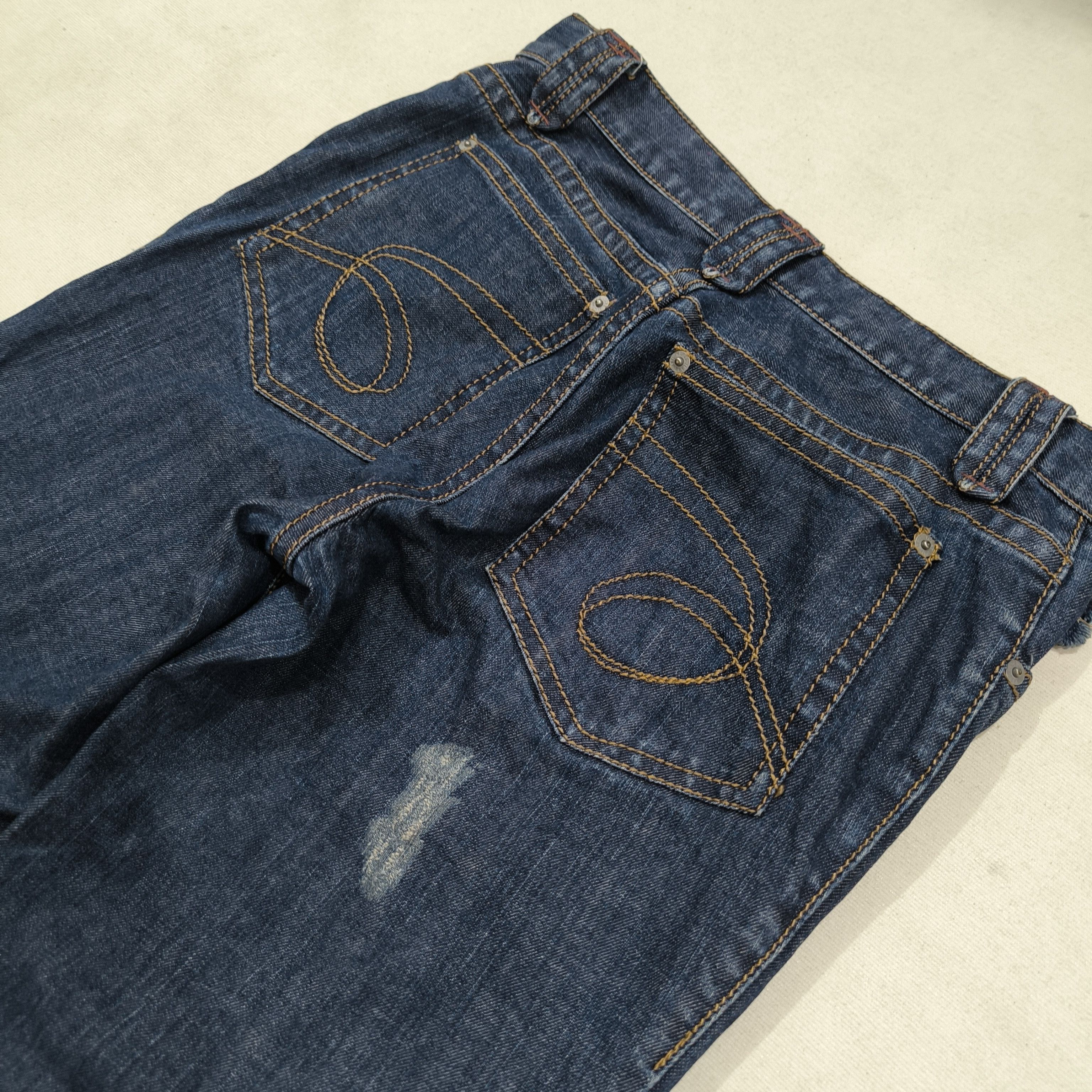 If Six Was Nine × Japanese Brand × Le Grande Bleu (L.G.B.) Big sized bootcut jeans / japanese baggy style Size US 32 / EU 48 - 7 Thumbnail