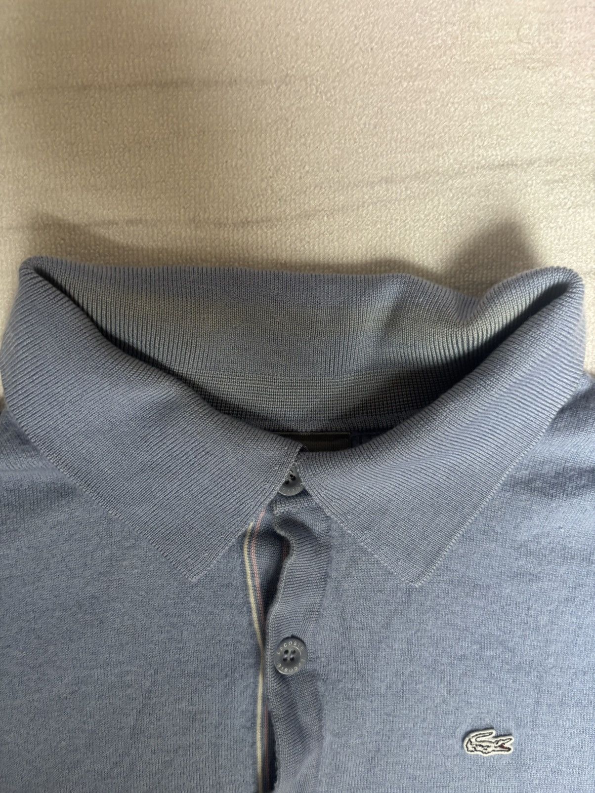 Lacoste Light blue cardigan button jacket Lacoste size S Size S / US 4 / IT 40 - 8 Thumbnail