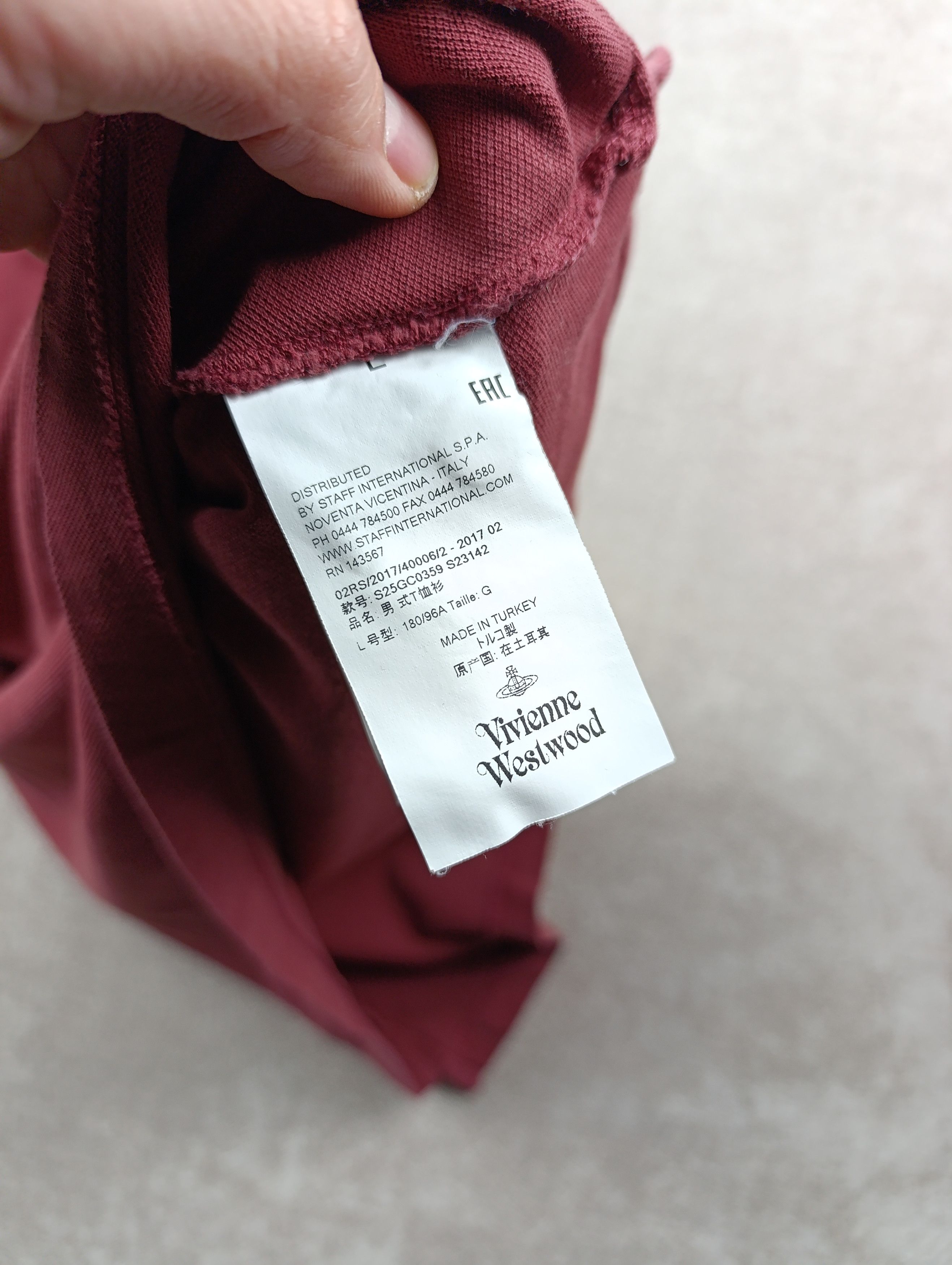 Vivienne Westwood VIVIENNE WESTWOOD MENS POLO SHIRT Size US L / EU 52-54 / 3 - 11 Thumbnail
