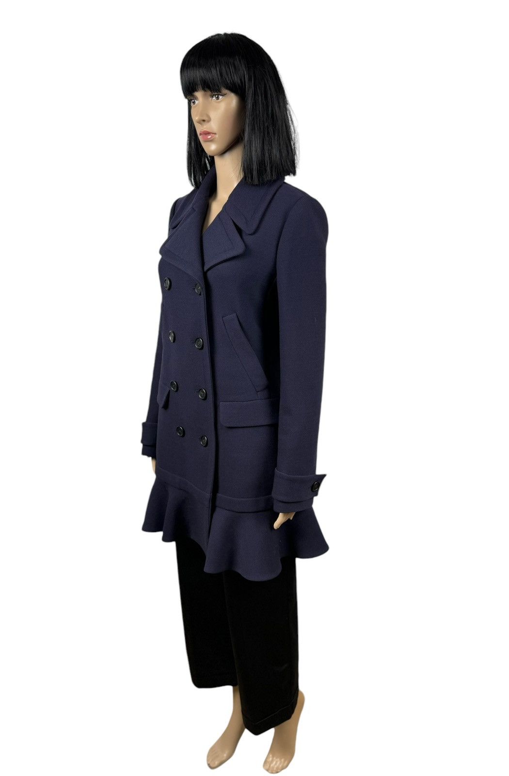 Prada Prada Virgin Wool Coat Basque size 40 Size S / US 4 / IT 40 - 6 Thumbnail