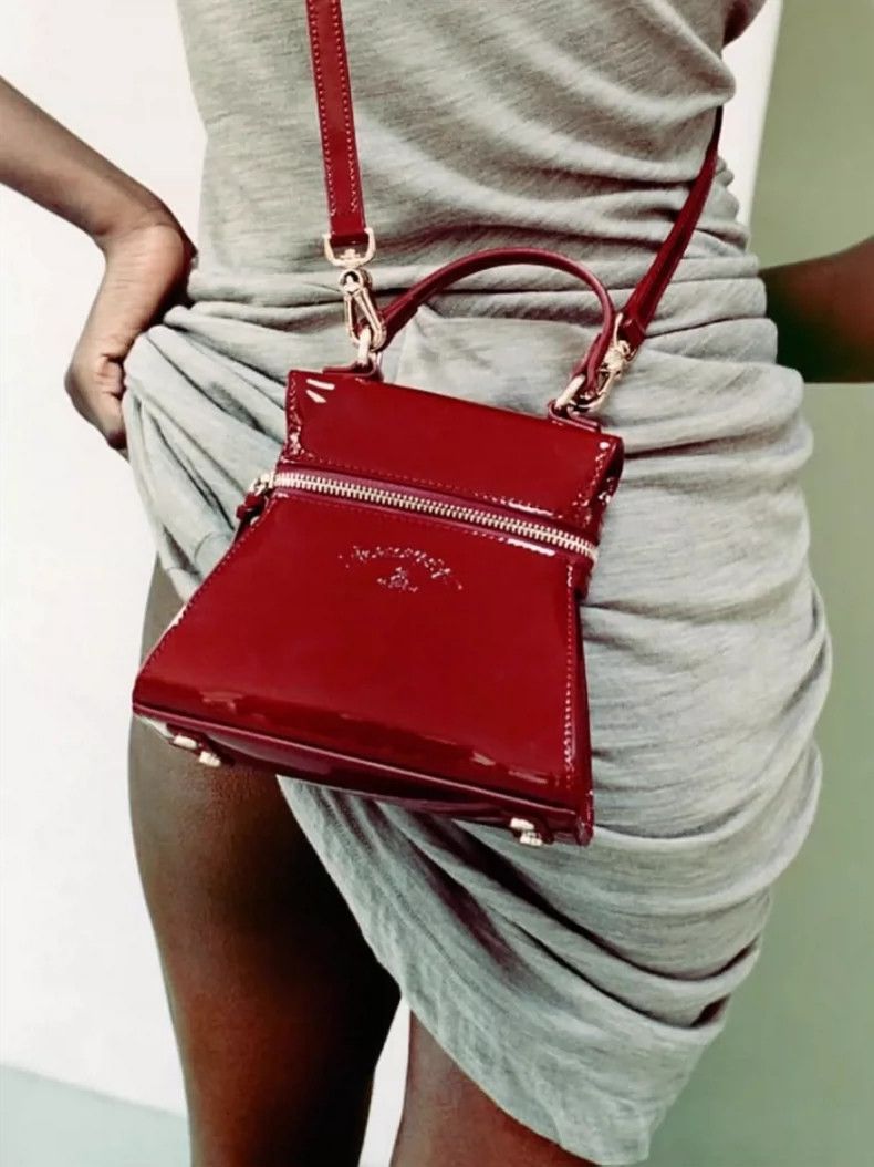 Vivienne Westwood Vivienne Westwood size os Mid-century brown Kelly bag with Size ONE SIZE - 4 Thumbnail