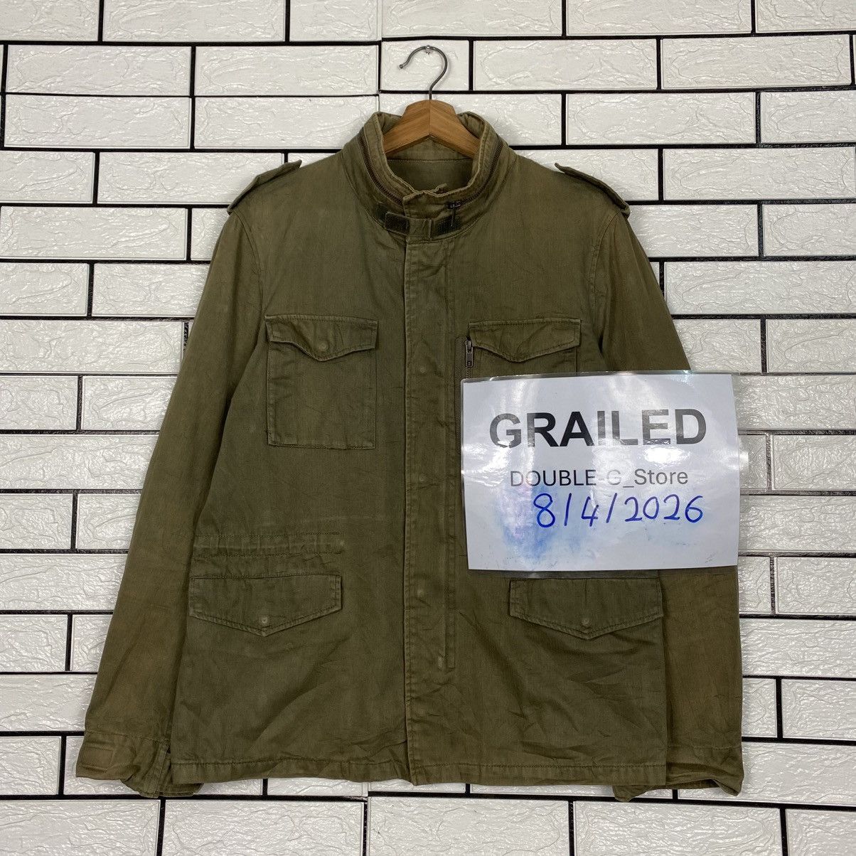 Issey Miyake 📌Vintage Military Cargo Jacket Boycott Multi Pocket Size US M / EU 48-50 / 2 - 1 Thumbnail