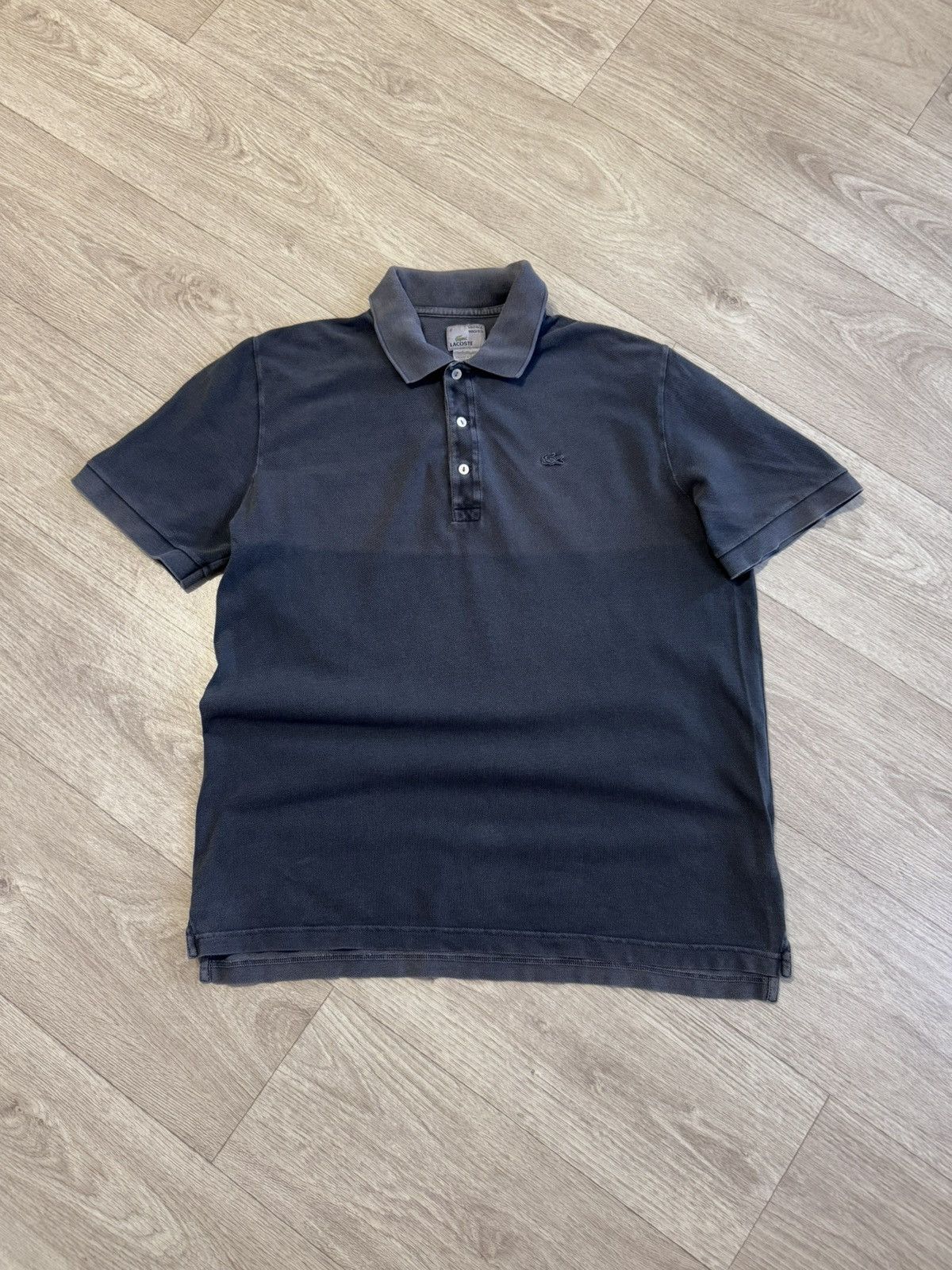 Lacoste 🔷Vintage Washed Lacoste Polo 90s🔷 Size US XL / EU 56 / 4 - 1 Thumbnail