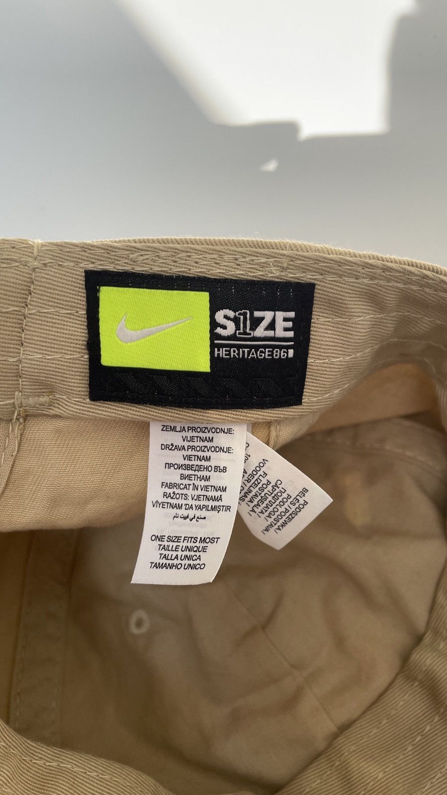 Nike × Vintage Vintage Nike Cap Embroidered Centr Swoosh Size ONE SIZE - 5 Thumbnail