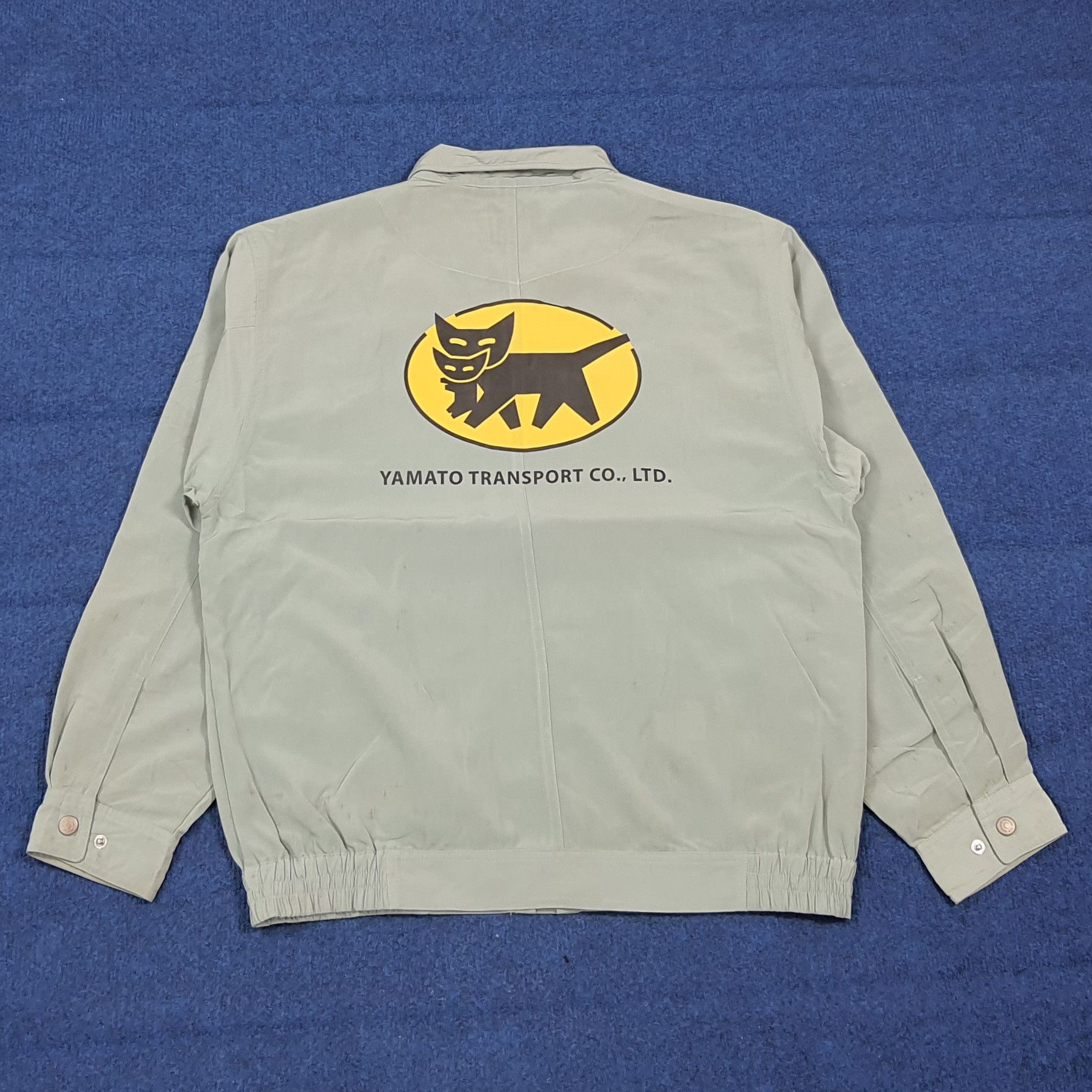 Japanese Brand Vintage Yamato Transport Japan Custom Logo Jacket C290N11 Size US M / EU 48-50 / 2 - 1 Thumbnail