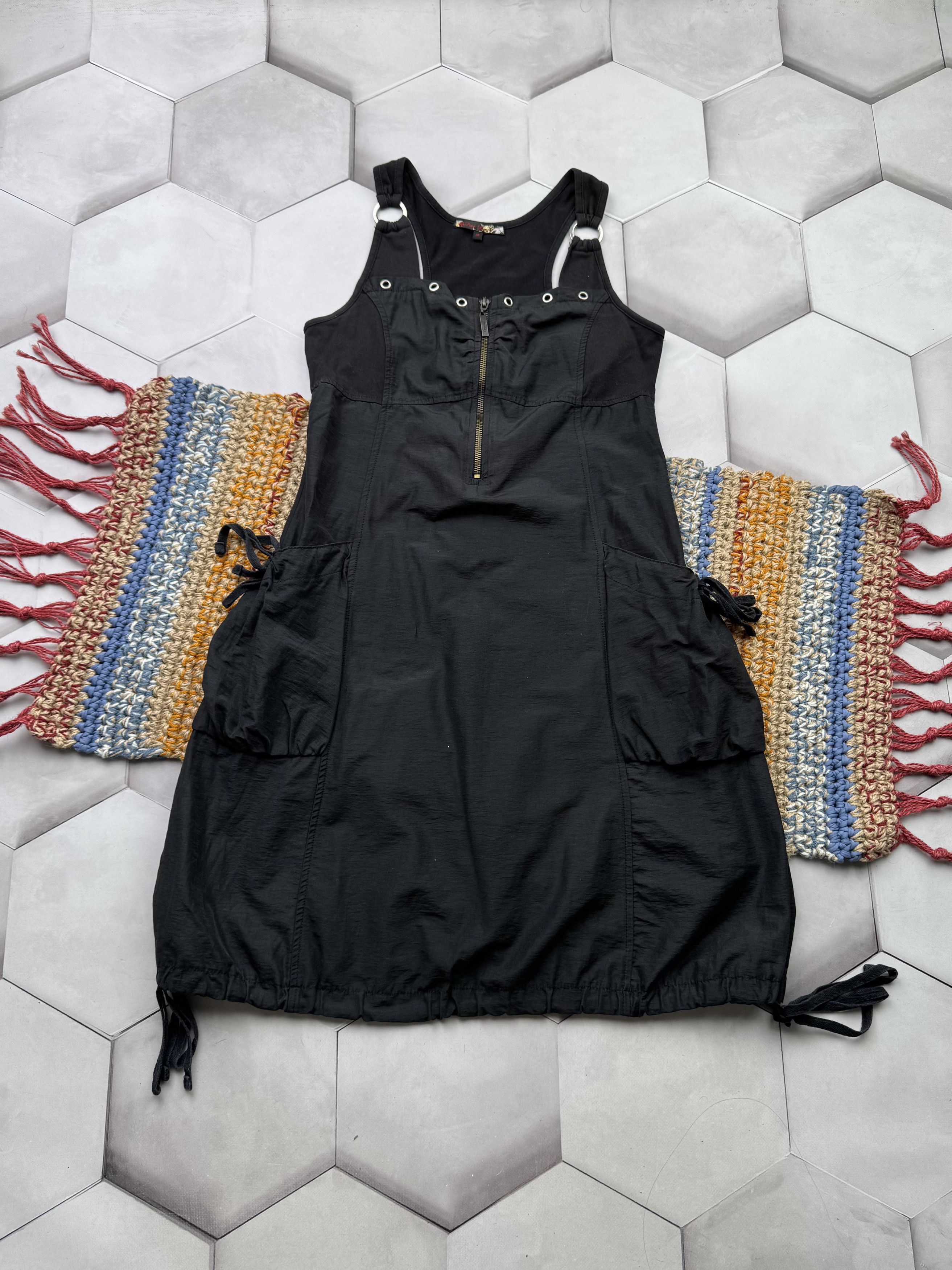 Japanese Brand Vintage Cargo Dress (E4) Size M / US 6-8 / IT 42-44 - 1 Thumbnail
