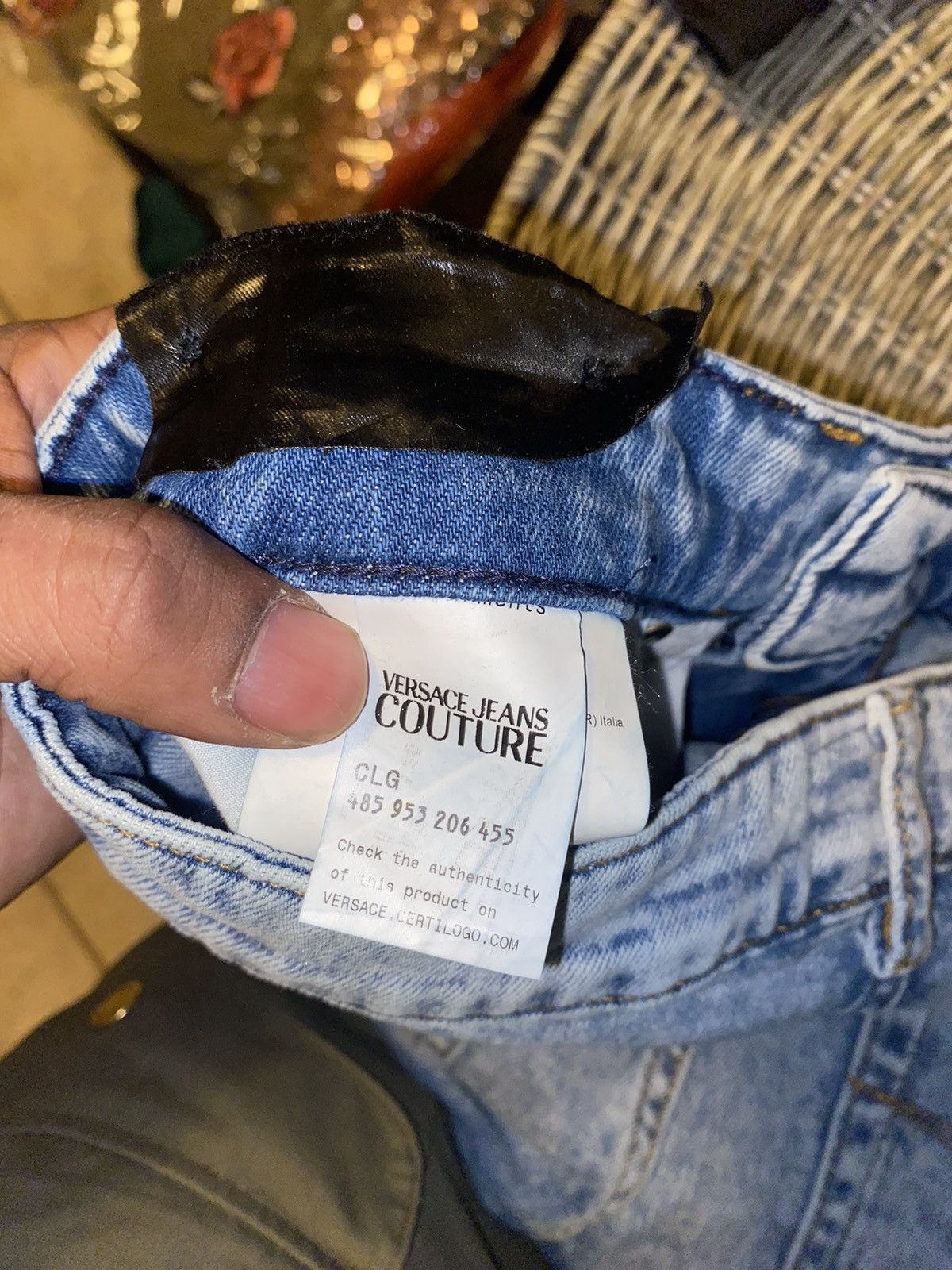 Versace Jeans Couture Versace jeans size 32 worn 2x Size US 32 / EU 48 - 4 Thumbnail