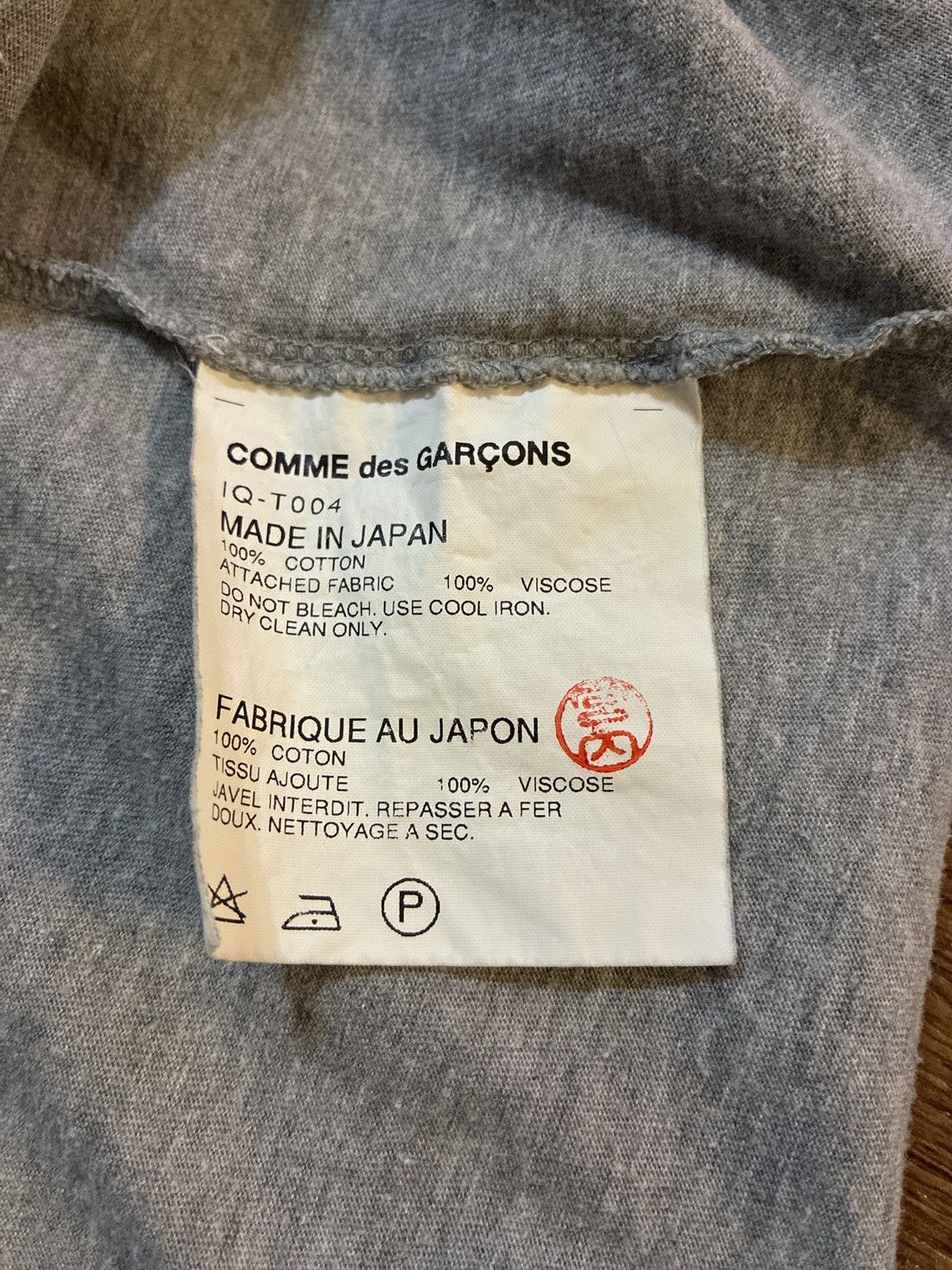 Comme des Garcons 2005 Comme Des Garcons print sleeves tshirt Size US XS / EU 42 / 0 - 6 Thumbnail