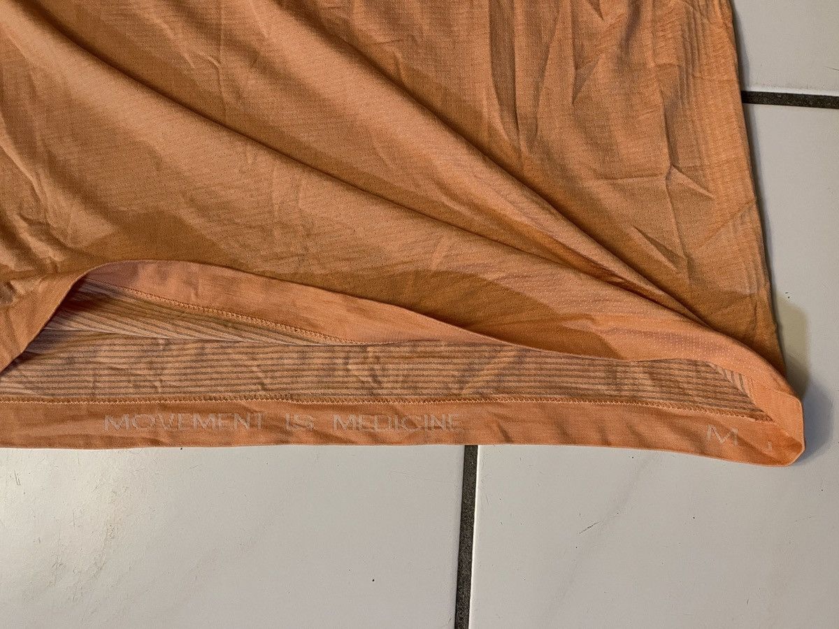 Lululemon Lululemon Mens Orange Movement Is Medicine T-Shirt Medium Size US M / EU 48-50 / 2 - 5 Thumbnail