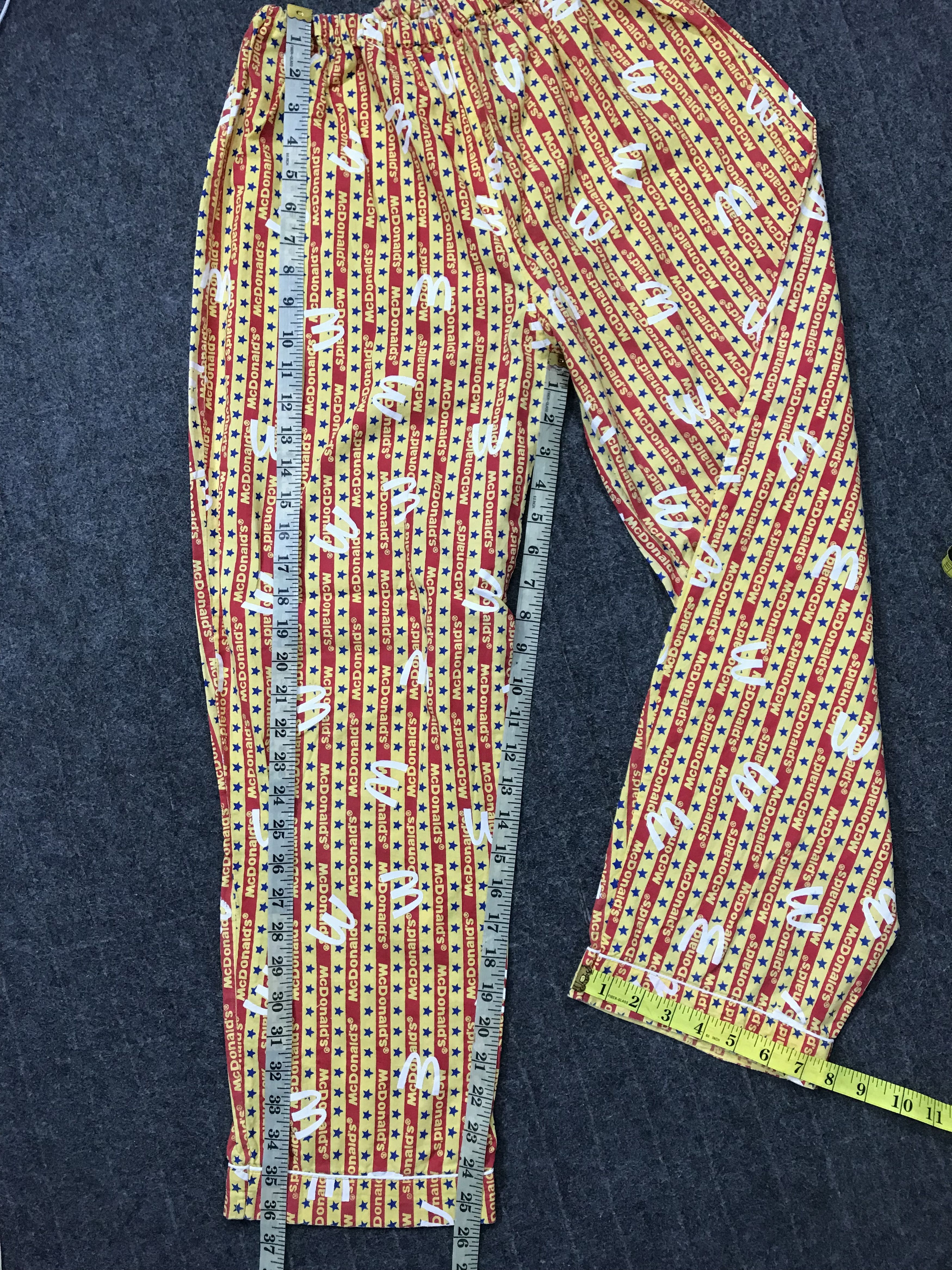 Japanese Brand Vintage 90s Sega McDonald Striped Ovp Sleeping Pant Size US 26 / EU 42 - 8 Thumbnail