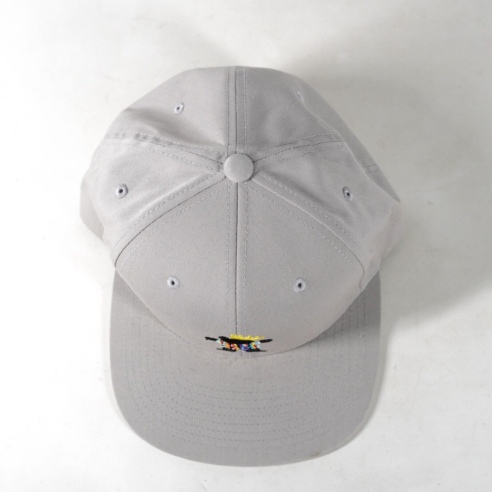 Other Grizzly Bear Animal Crown Baseball Hat Visor Cap Gray Black Size ONE SIZE - 6 Thumbnail