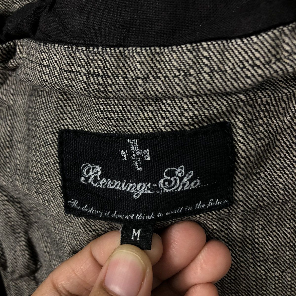Hysteric Glamour 🔥Berning Sho Japan Punk Biker Jacket Distressed Style Size US M / EU 48-50 / 2 - 17 Thumbnail