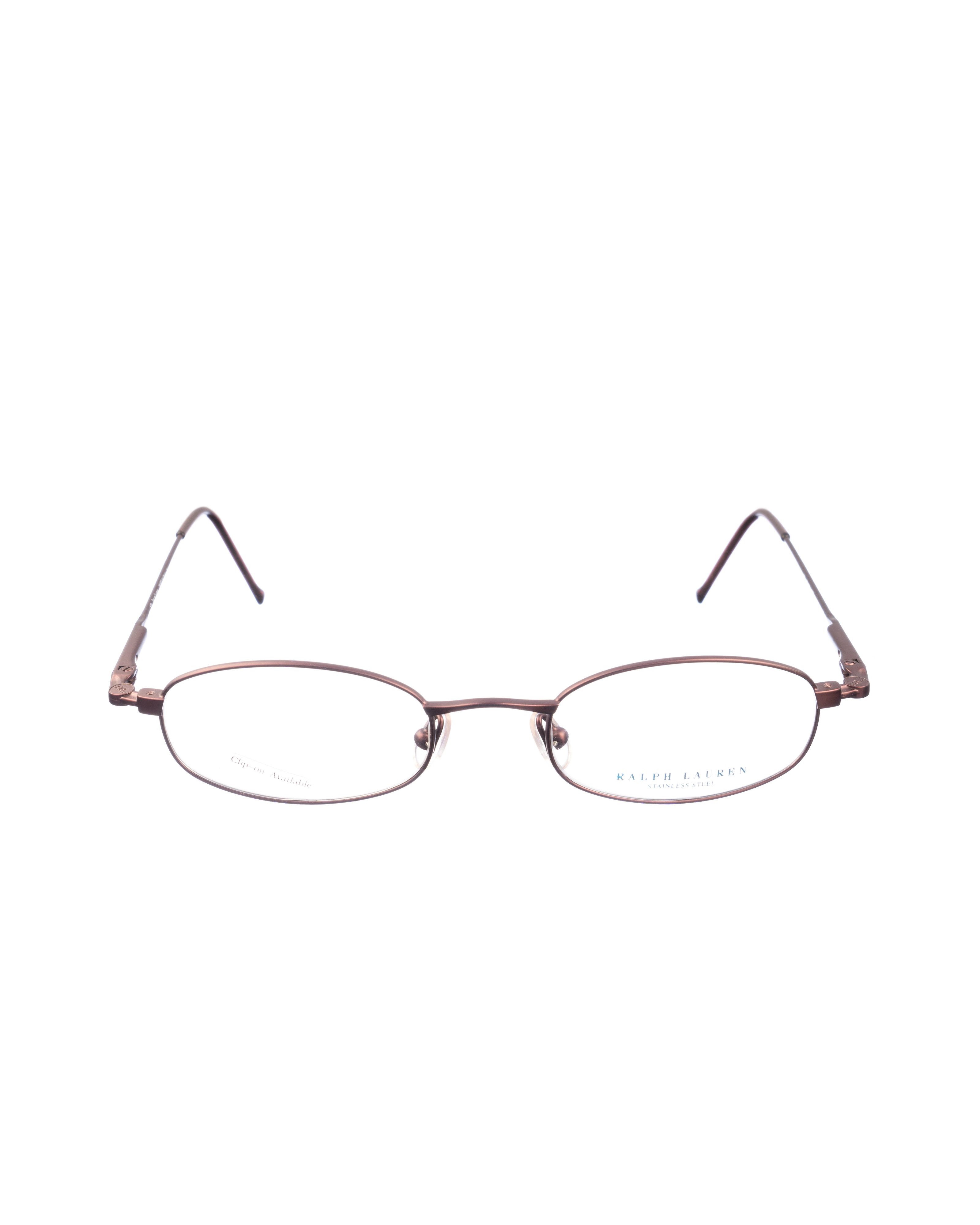 Ralph Lauren 00s Matte Chocolate Brown Glasses