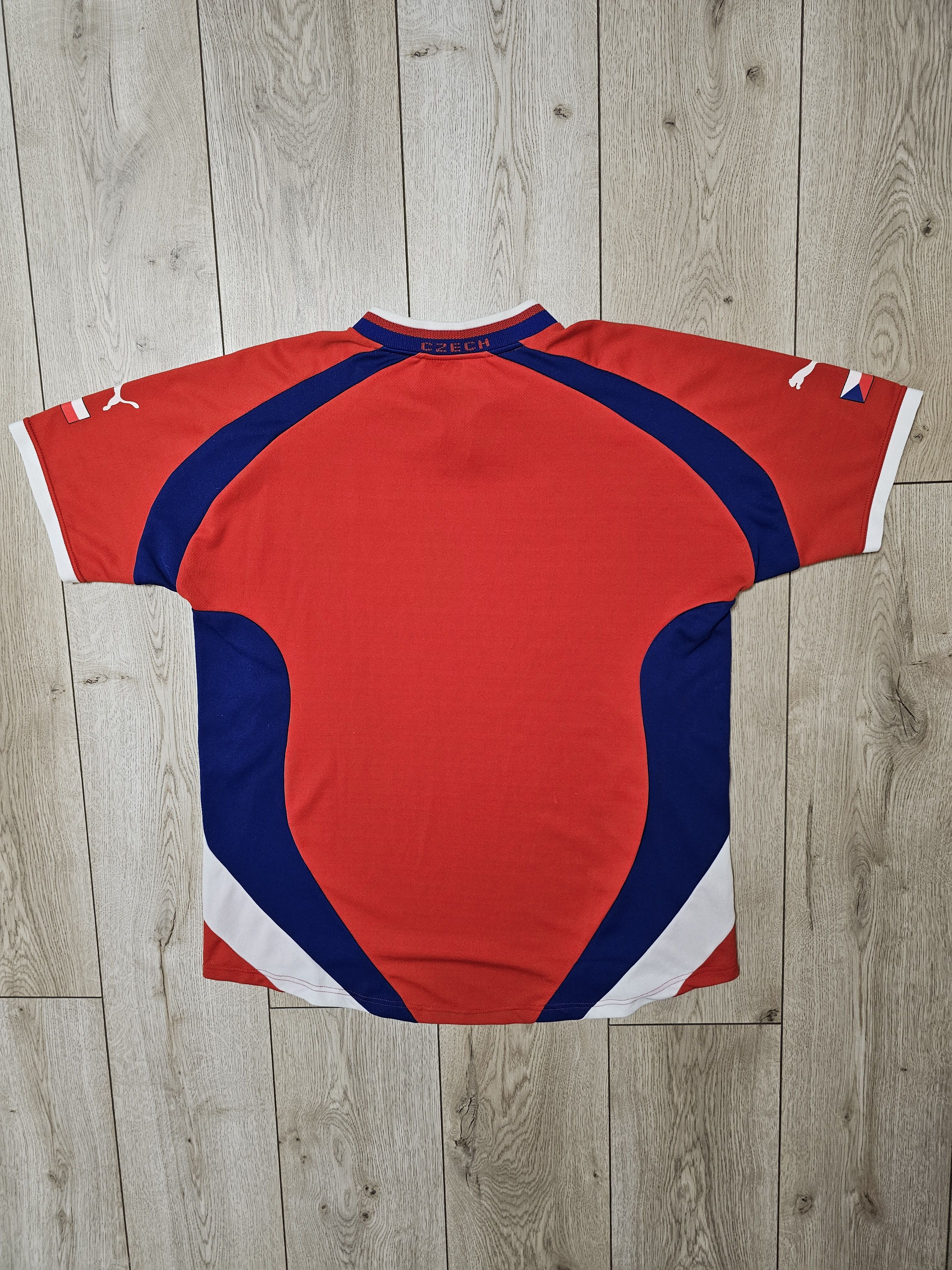 Puma × Vintage CZECH 2000 2002 HOME VINTAGE FOOTBALL SHIRT SOCCER JERSEY Size US XL / EU 56 / 4 - 2 Thumbnail