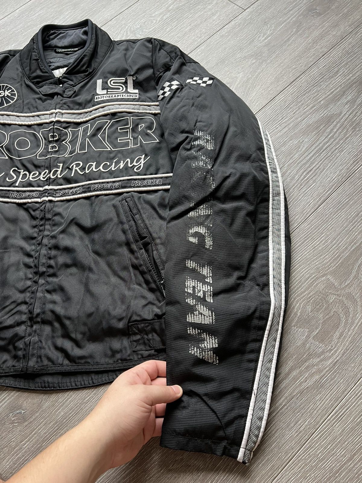 Vintage Vintage High Speed Racing Team Moto Jacket Pro Biker Size US M / EU 48-50 / 2 - 5 Thumbnail