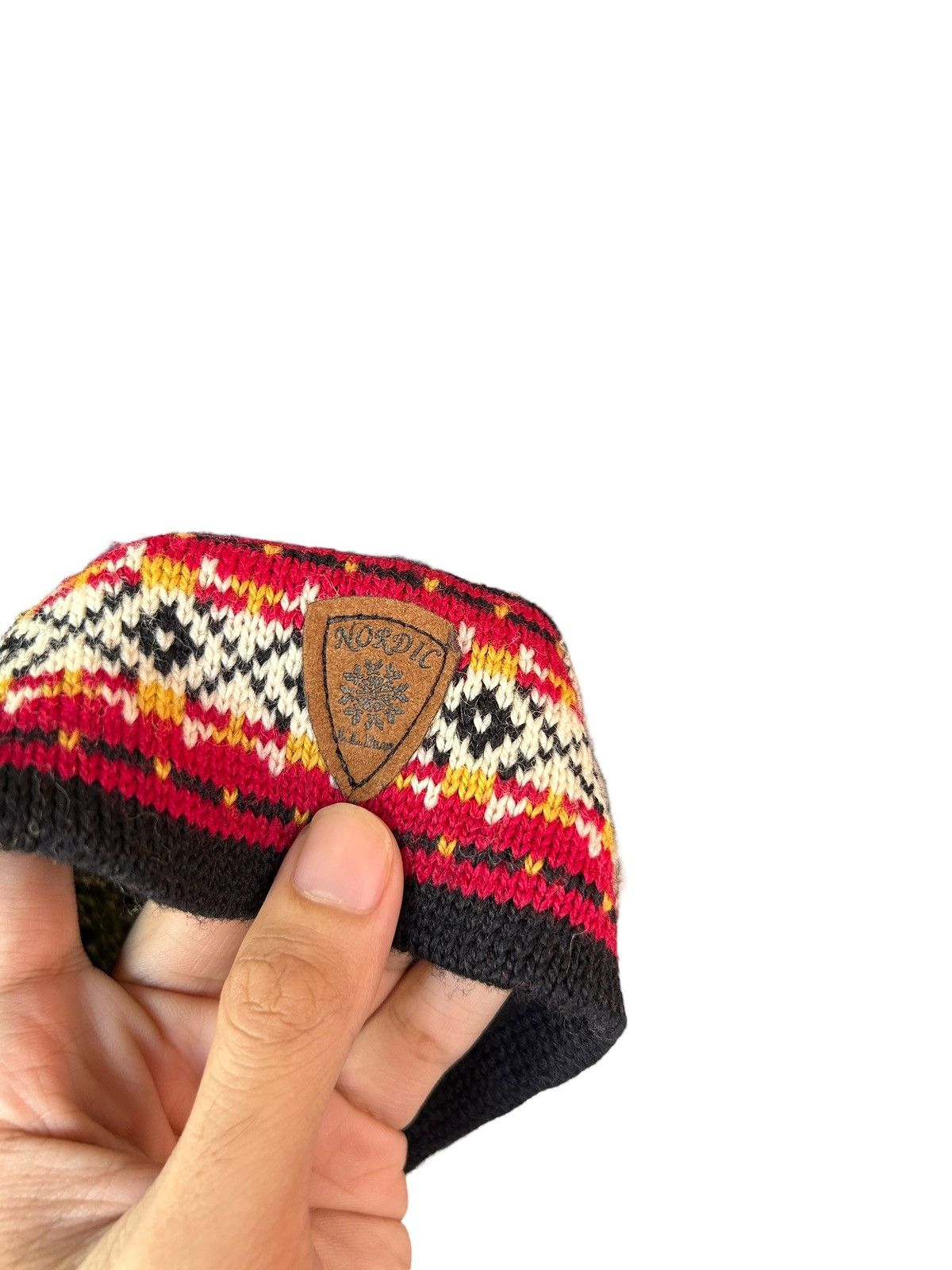 Japanese Brand × L.L. Bean × Vintage Vtg L.L Bean Made in Usa Beanie Hats Rare Design Size ONE SIZE - 4 Thumbnail