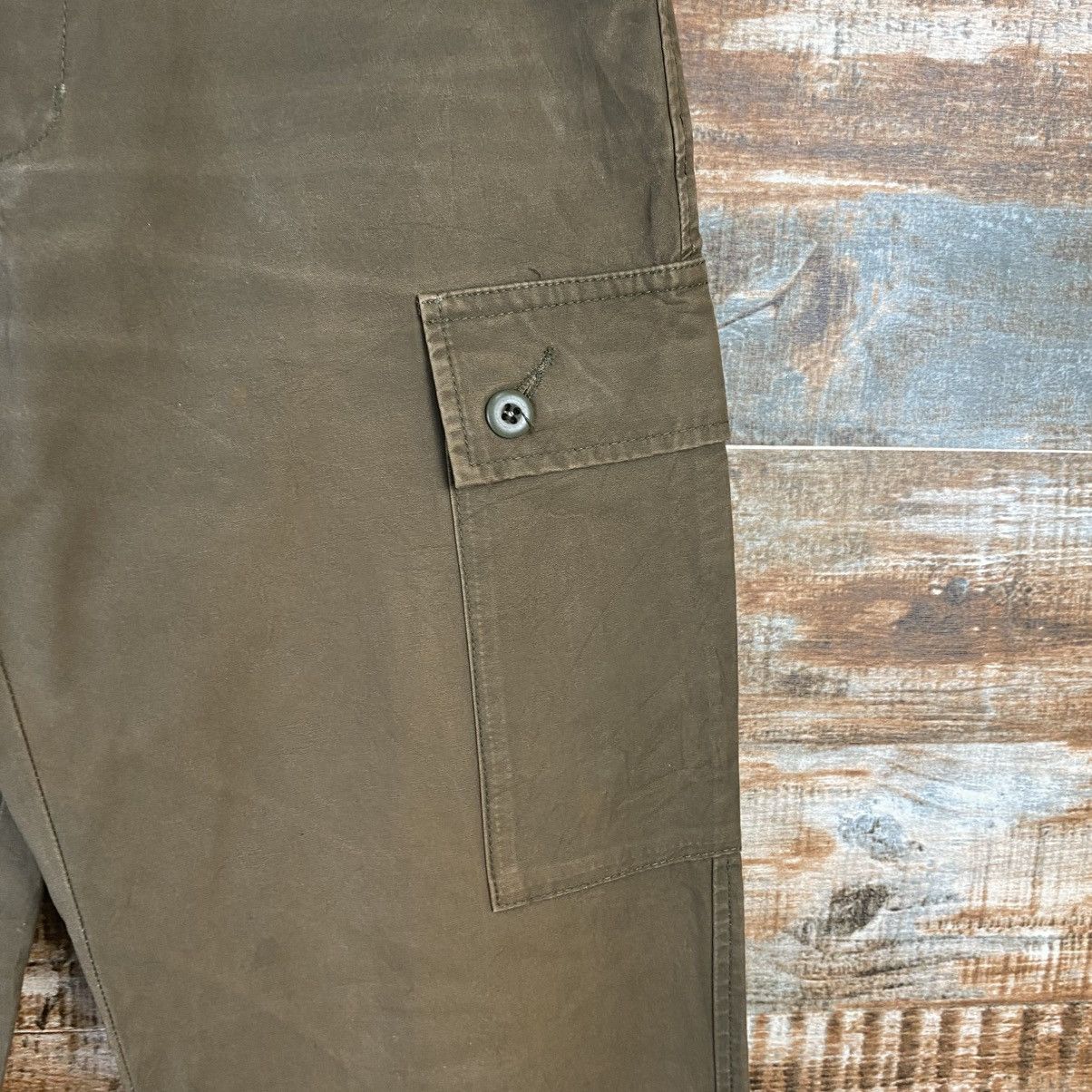 Vintage DL Unique Clothing Warehouse Brown Cargo Pants #C976 Size US 27 - 9 Thumbnail