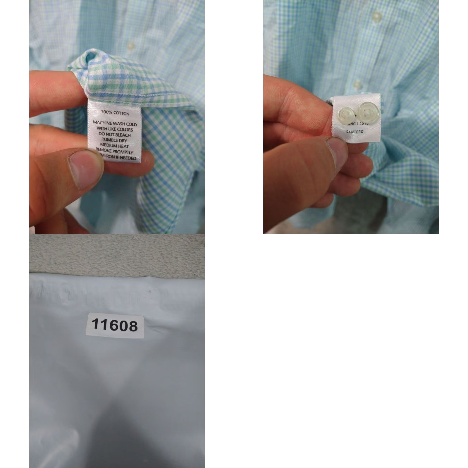 UNTUCKit UNTUCKit Mens Shirt 2XL Blue Plaid Long Sleeve Button-Up Wrinkle Free Casual Workwear Buy 2XL Mens Brown? Wait no. Size US XXL / EU 58 / 5 - 8 Thumbnail