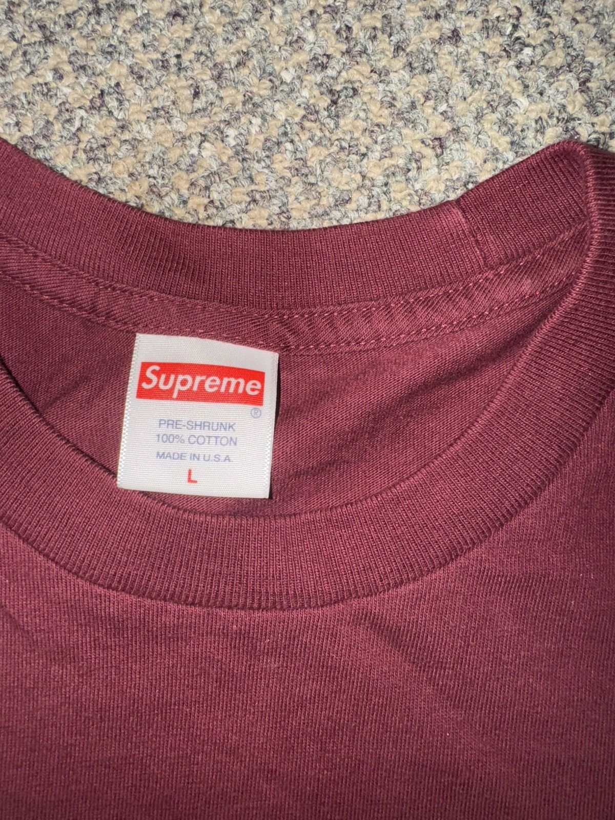 Other Supreme scratch tee FW20 Size US L / EU 52-54 / 3 - 3 Thumbnail
