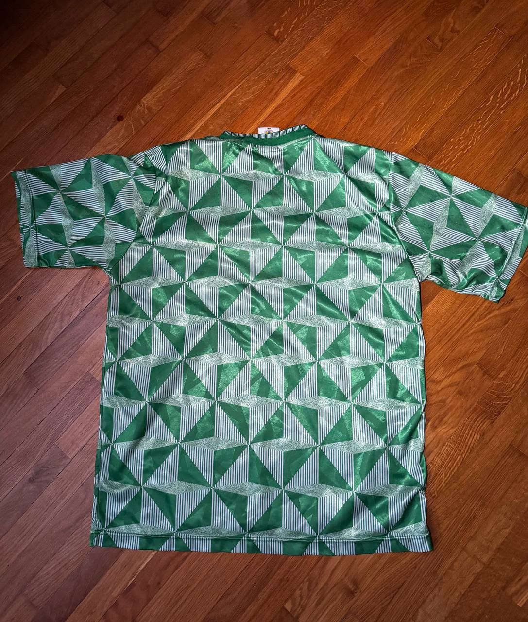 Chelsea Soccer Score Draw Northern Ireland 1990 vintage soccer jersey Size US L / EU 52-54 / 3 - 2 Thumbnail