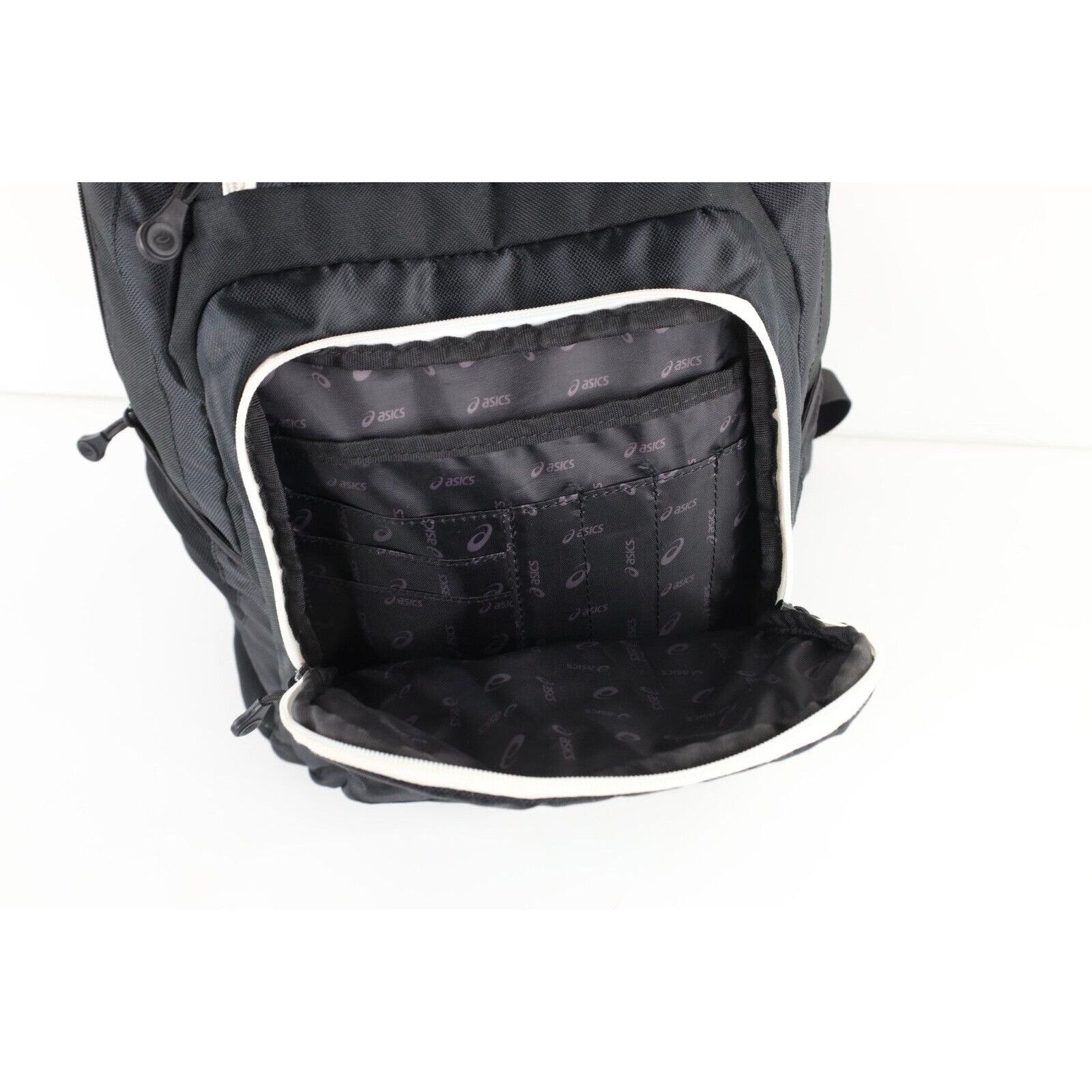 Asics × Vintage Vintage Asics Distressed Big Logo Backpack Book Bag Size ONE SIZE - 12 Thumbnail