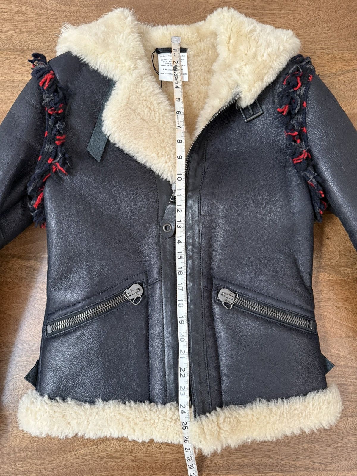 Lanvin Lanvin Leather Jacket Fur Shearling - Runway Piece - NEW Size US S / EU 44-46 / 1 - 23 Thumbnail