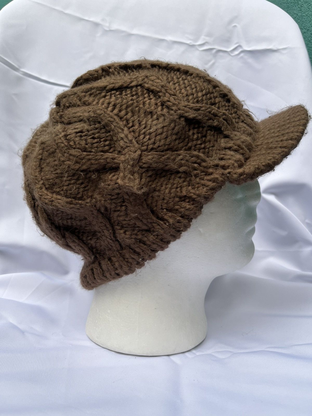 Japanese Brand × Vintage Knitted Crochet Winter Session Beretta Hats Size ONE SIZE - 4 Thumbnail