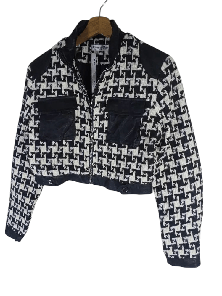 Christian Dior Monsieur Rare Vintage Christian Dior Paris Cropped Jacket Nice Design Size S / US 4 / IT 40 - 6 Thumbnail