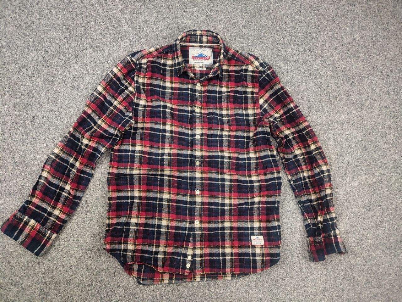 Penfield Penfield Flannel Long sleeve Multi Shirt Vintage Military Size US S / EU 44-46 / 1 - 2 Thumbnail