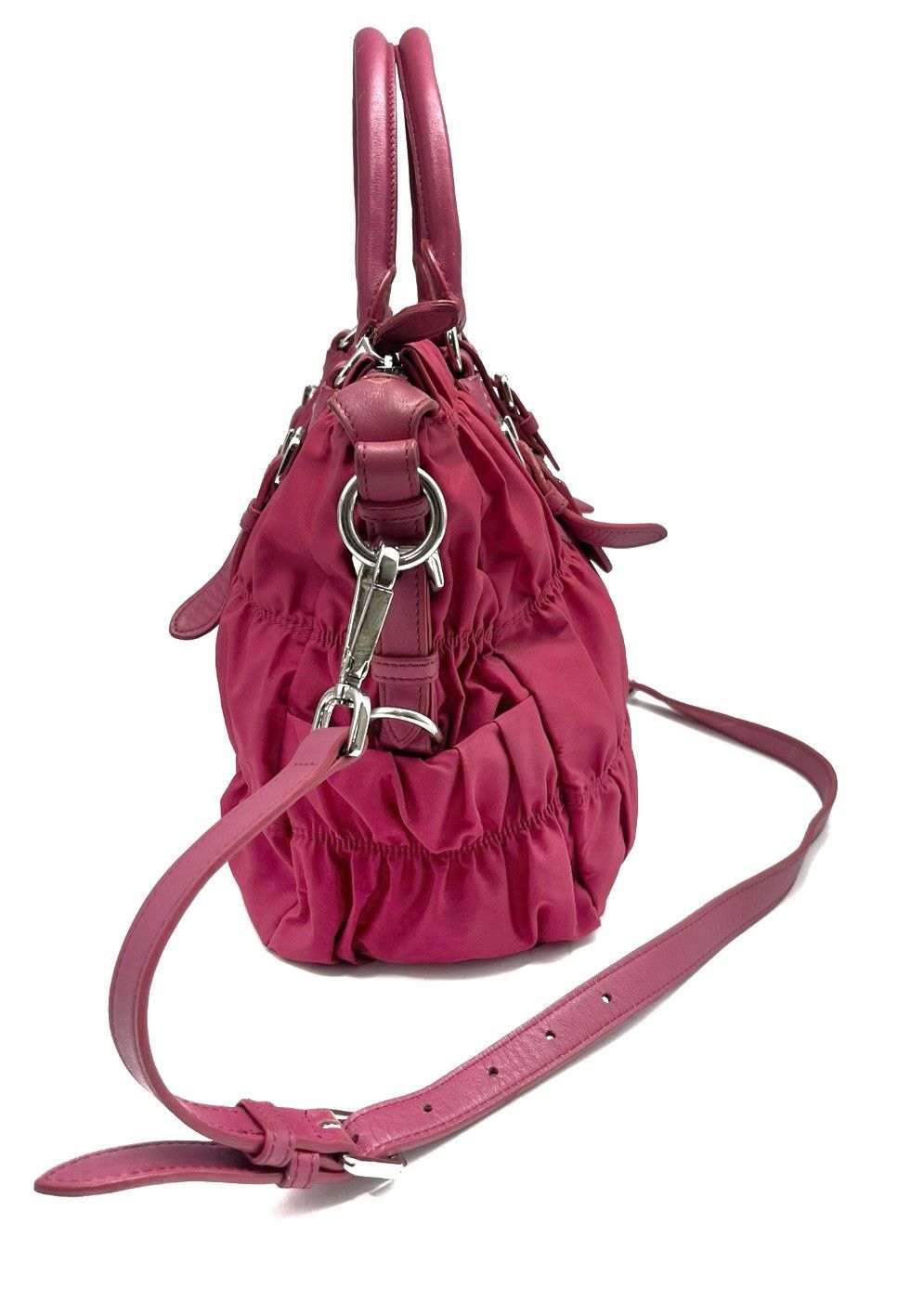 Prada Authentic PRADA Gaufre Shoulder Bag Size ONE SIZE - 3 Thumbnail