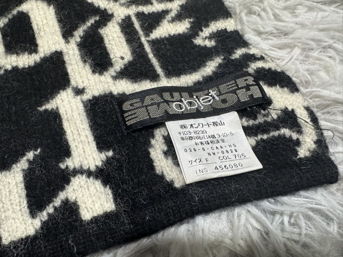 Gaultier Homme Objet 🔥Rare Archived Gautier Homme Objet Scarf Old English Gothic Size ONE SIZE - 5 Thumbnail