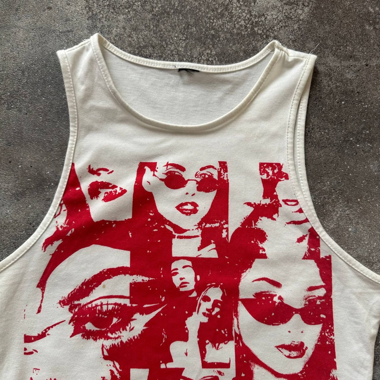 20471120 × Hysteric Glamour × Japanese Brand Amazing Y2K Vintage Tank Top Size S / US 4 / IT 40 - 3 Thumbnail