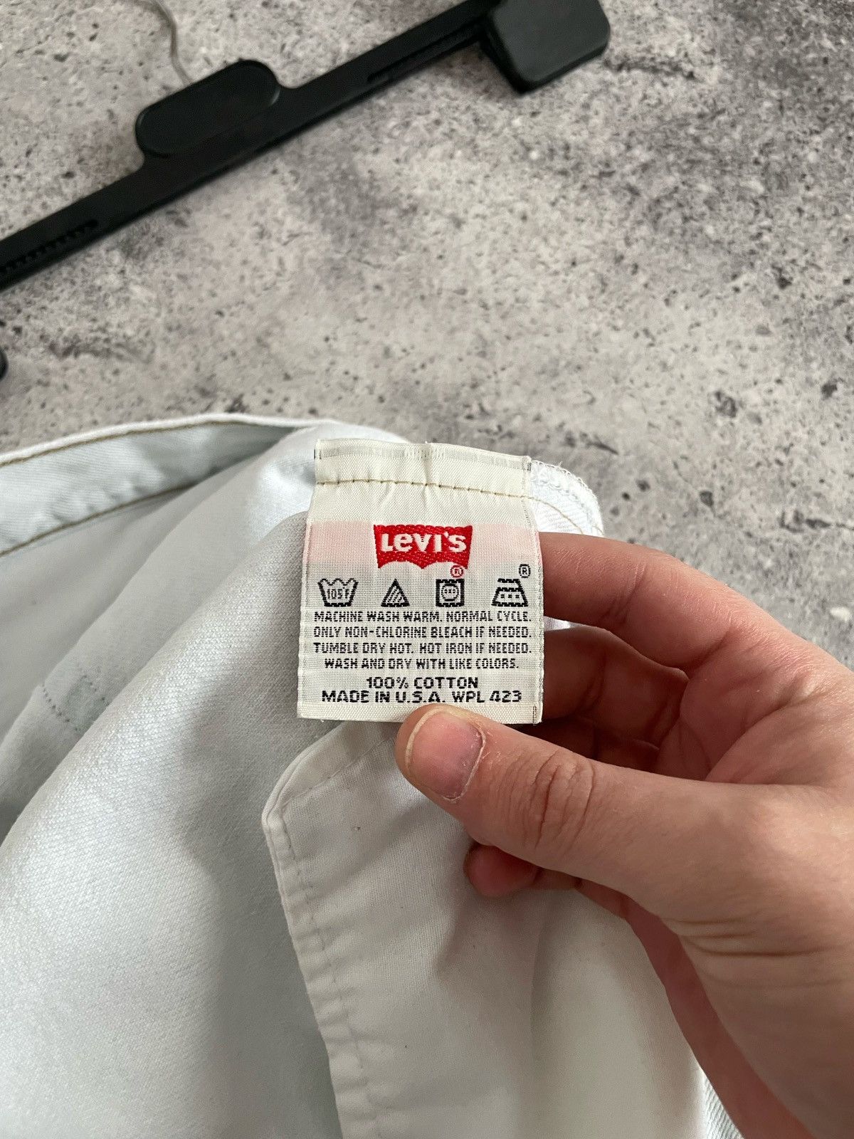 Levi's Vintage Levi's 501 Denim Jeans Made In USA Size US 34 / EU 50 - 7 Thumbnail
