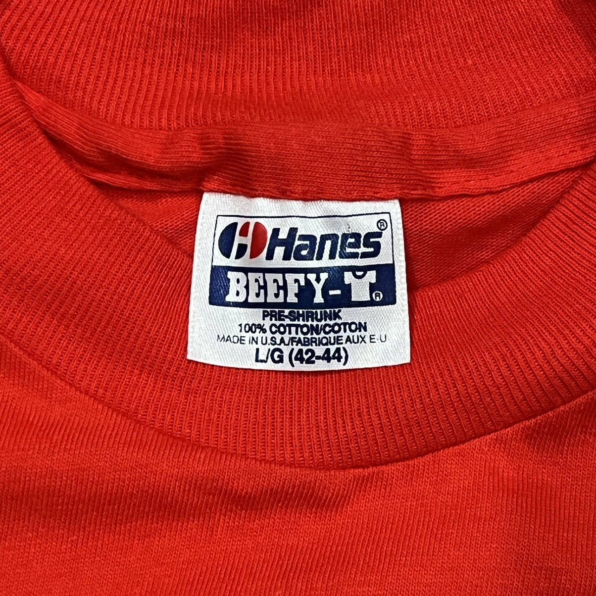 Hanes Vintage Coca-Cola Texas T Shirt Large Red Size US L / EU 52-54 / 3 - 2 Thumbnail