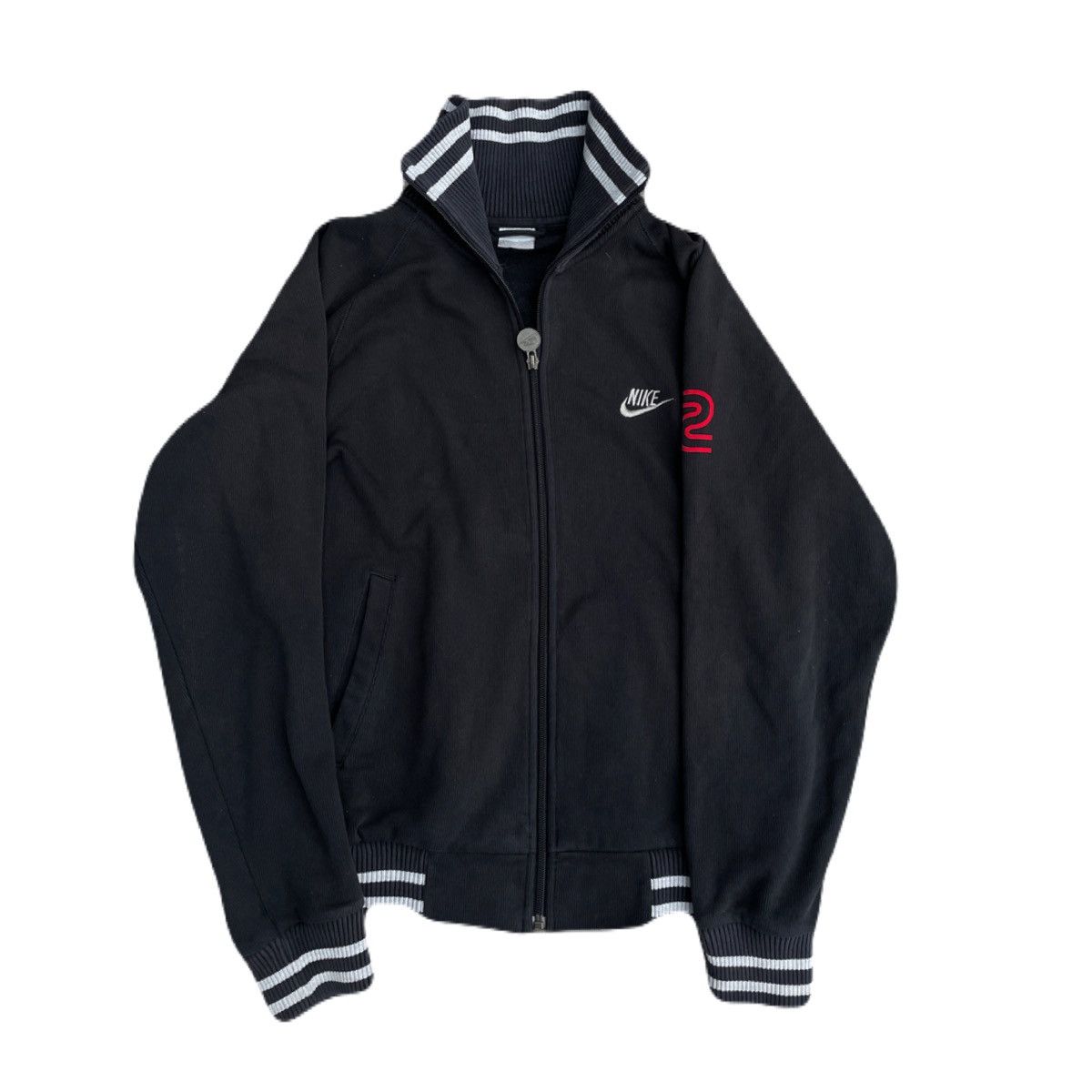 Japanese Brand 2000s Nike EVOLVE Track Jacket Vintage Y2K Size US M / EU 48-50 / 2 - 2 Thumbnail