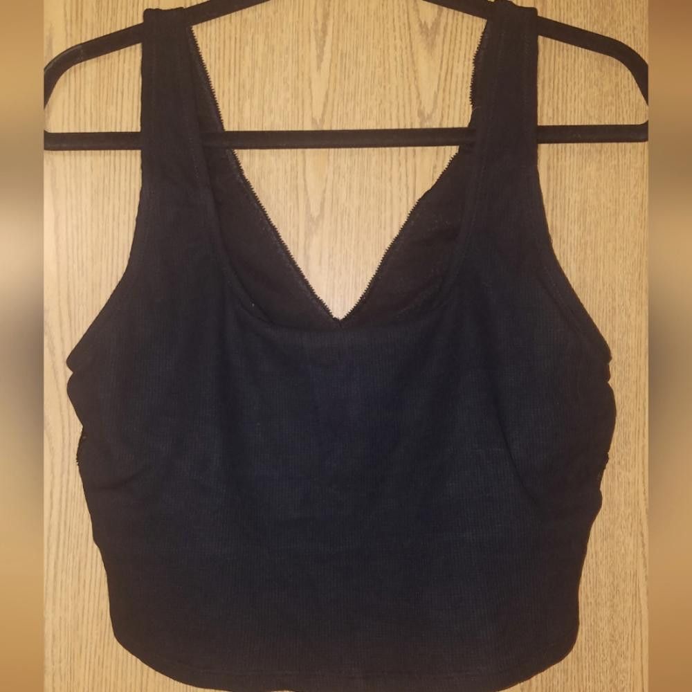 Designer NWT Aerie Bra Black Size XL Size ONE SIZE - 2 Thumbnail